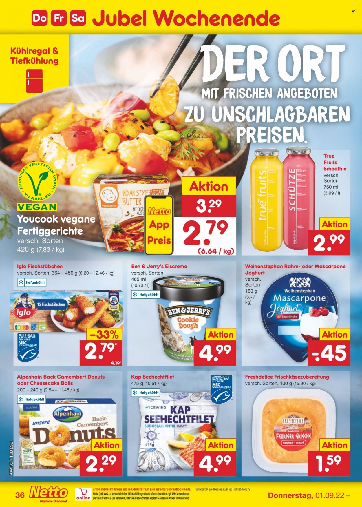 Netto Marken-Discount Prospekte  - 29.08.2022 - 3.09.2022. Seite 36