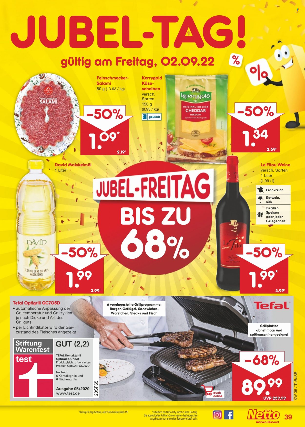Netto Marken-Discount Prospekte  - 29.08.2022 - 3.09.2022. Seite 39