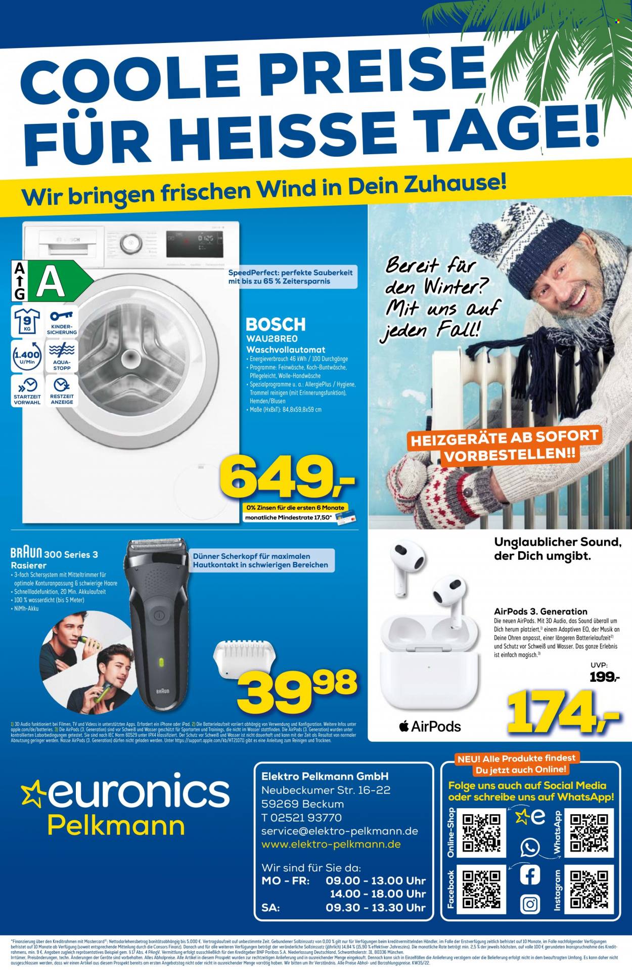 Euronics Prospekte  - 30.08.2022 - 6.09.2022. Seite 1