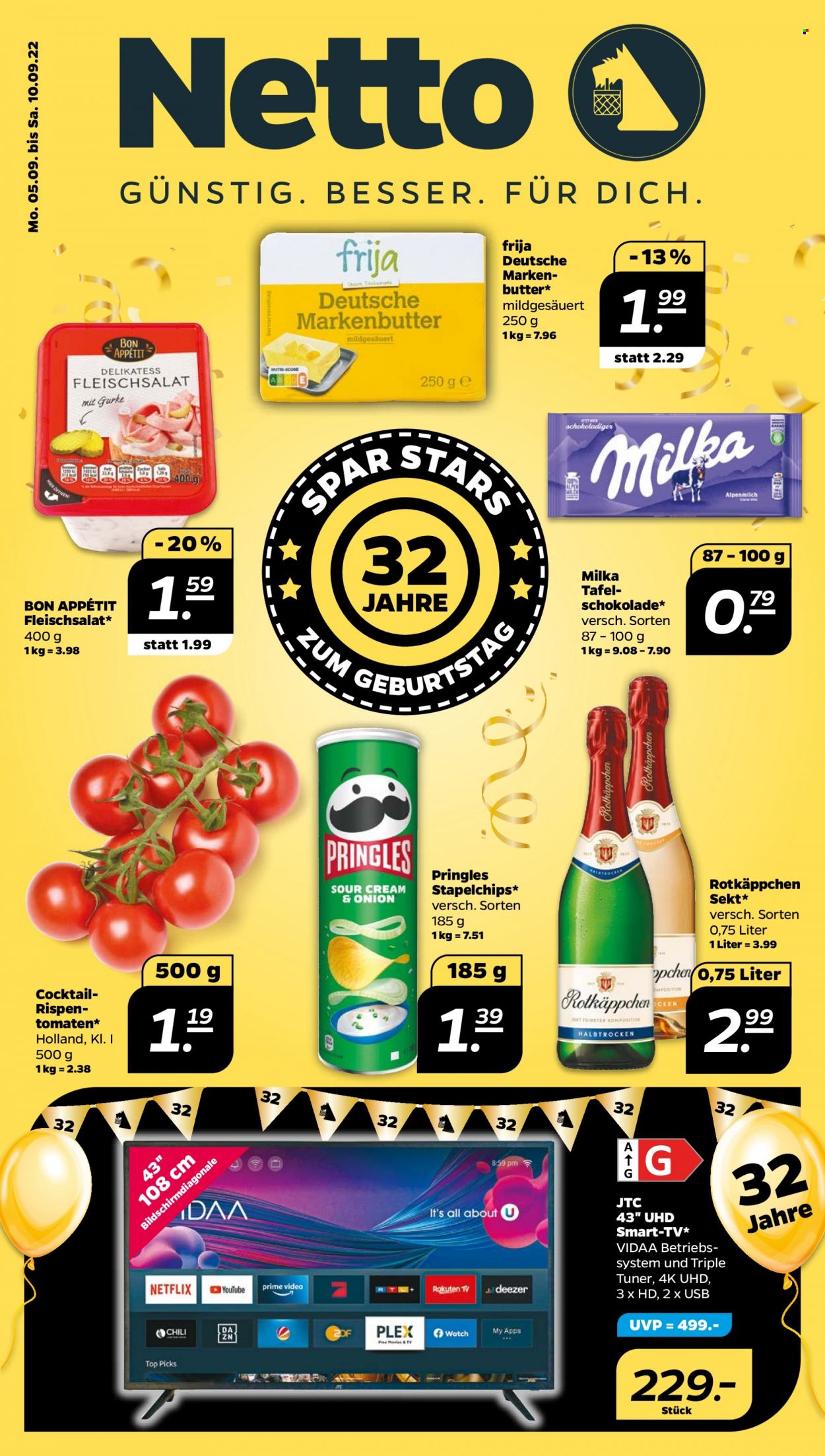 Netto Prospekte  - 5.09.2022 - 10.09.2022. Seite 1