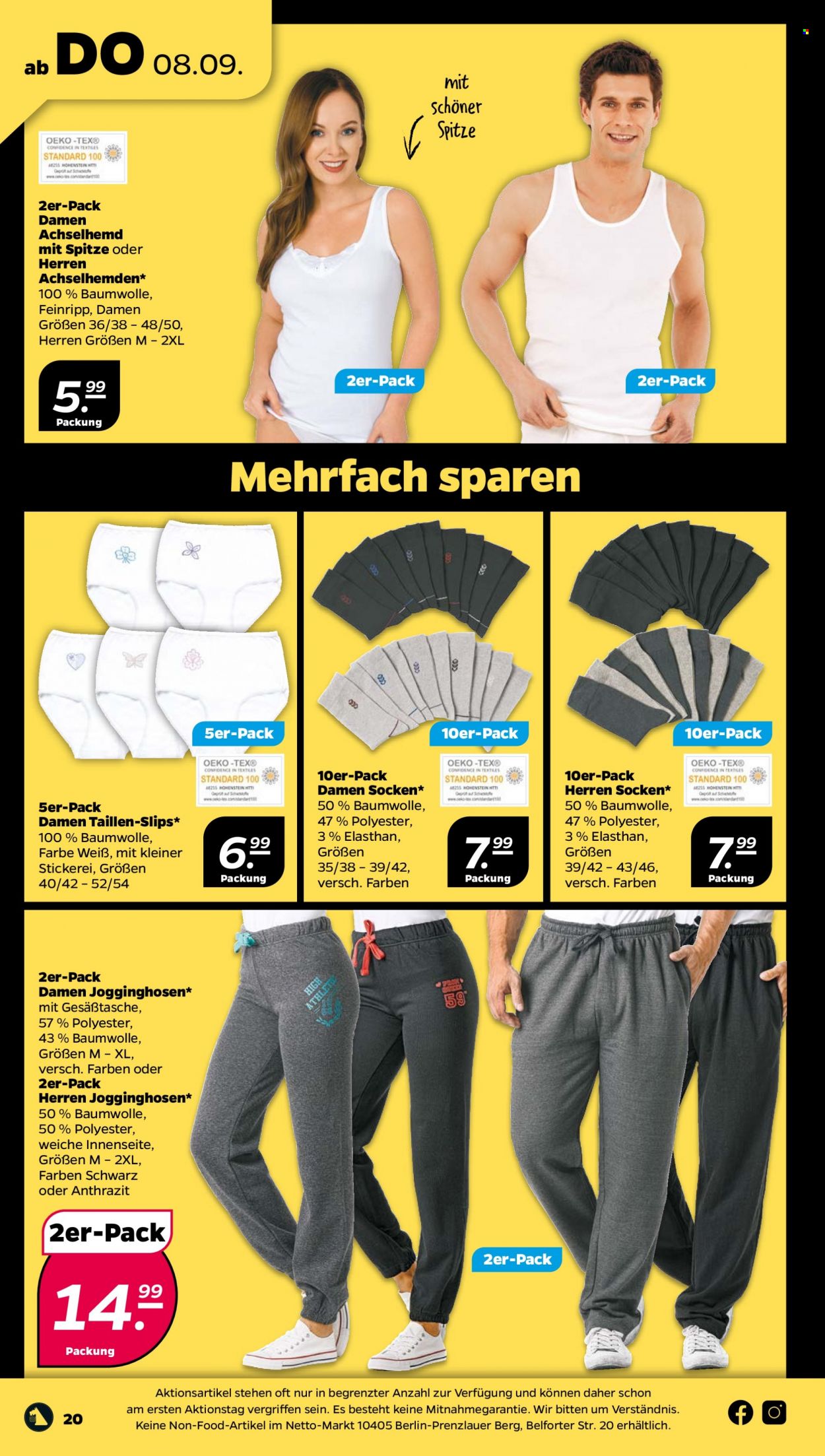 Netto Prospekte  - 5.09.2022 - 10.09.2022. Seite 20