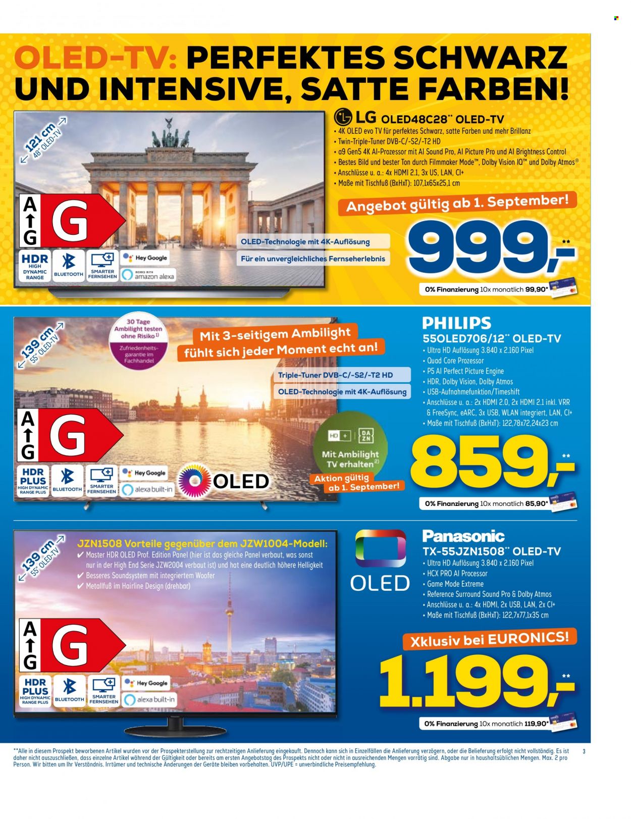 Euronics Prospekte  - 31.08.2022 - 6.09.2022. Seite 3
