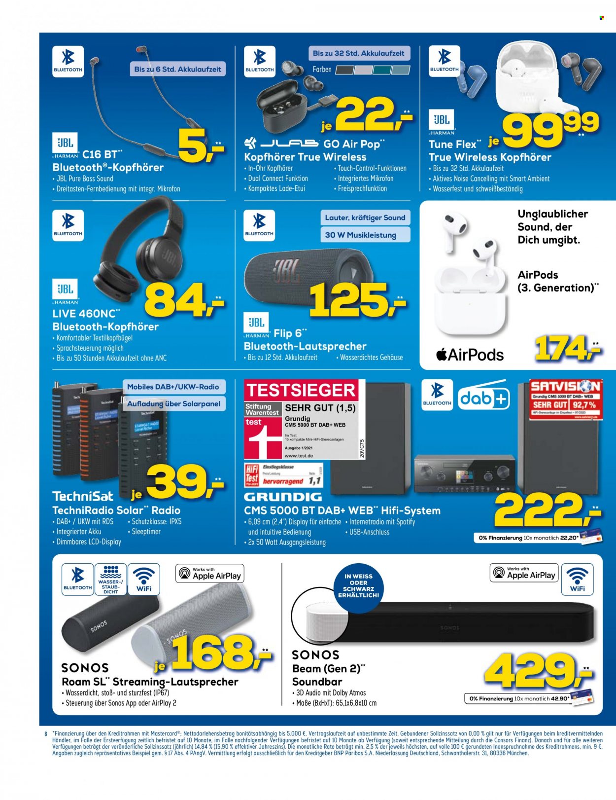Euronics Prospekte  - 31.08.2022 - 6.09.2022. Seite 8