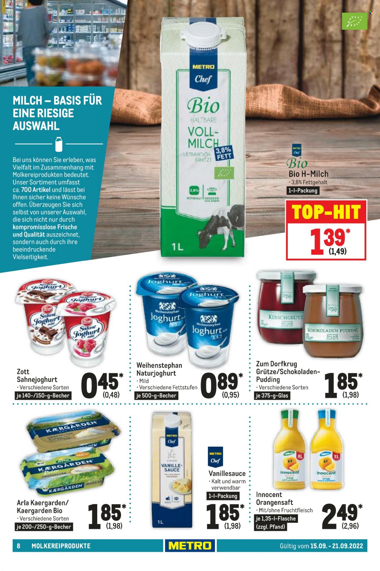 Metro Prospekte  - 15.09.2022 - 21.09.2022. Seite 8