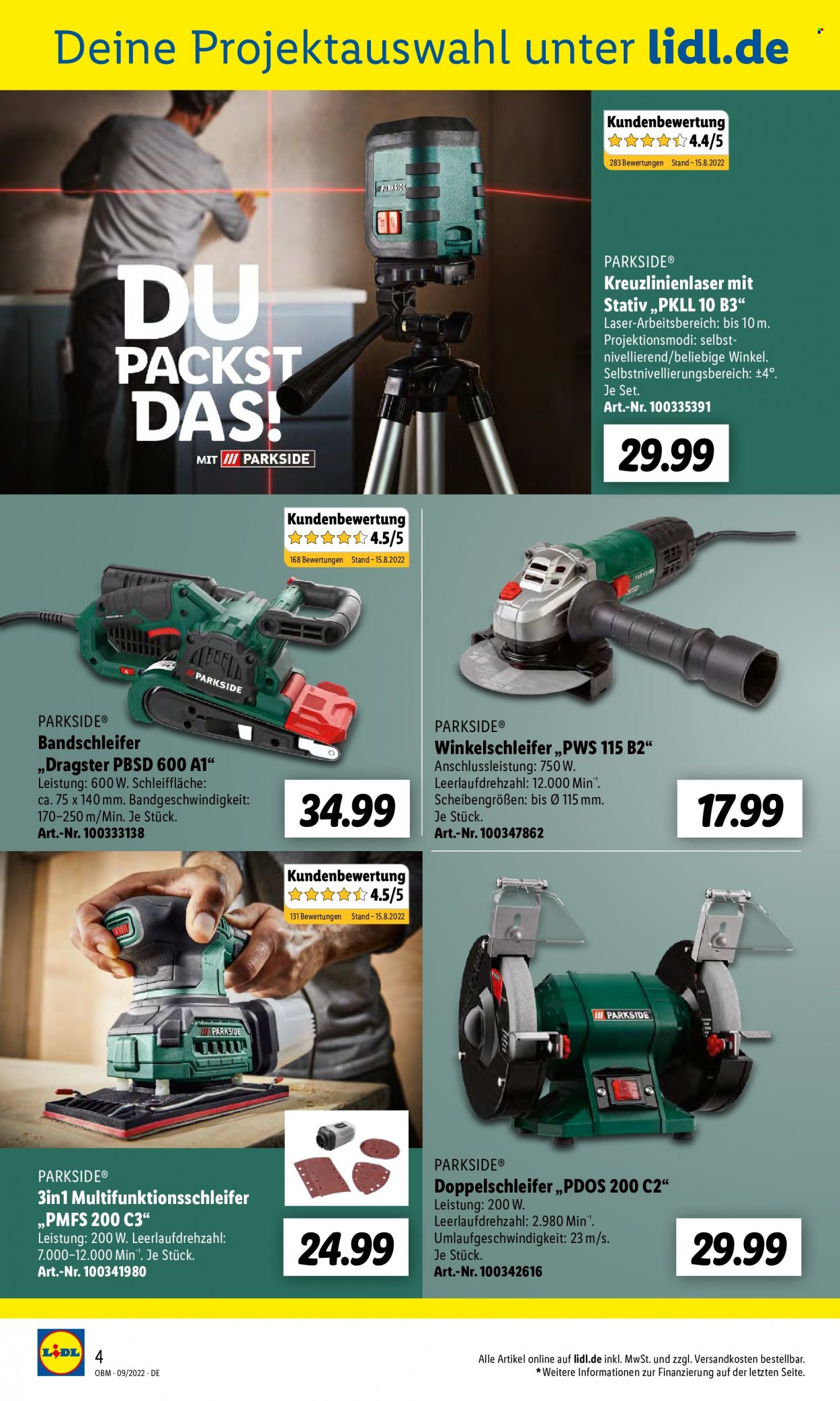 Lidl Prospekte  - 1.09.2022 - 30.09.2022. Seite 4
