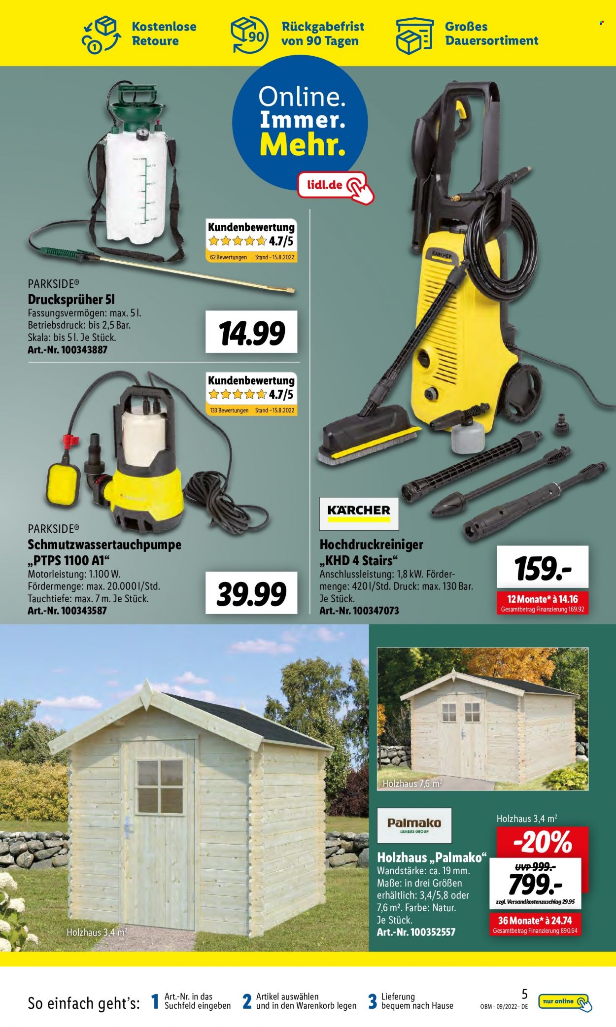 Lidl Prospekte  - 1.09.2022 - 30.09.2022. Seite 5