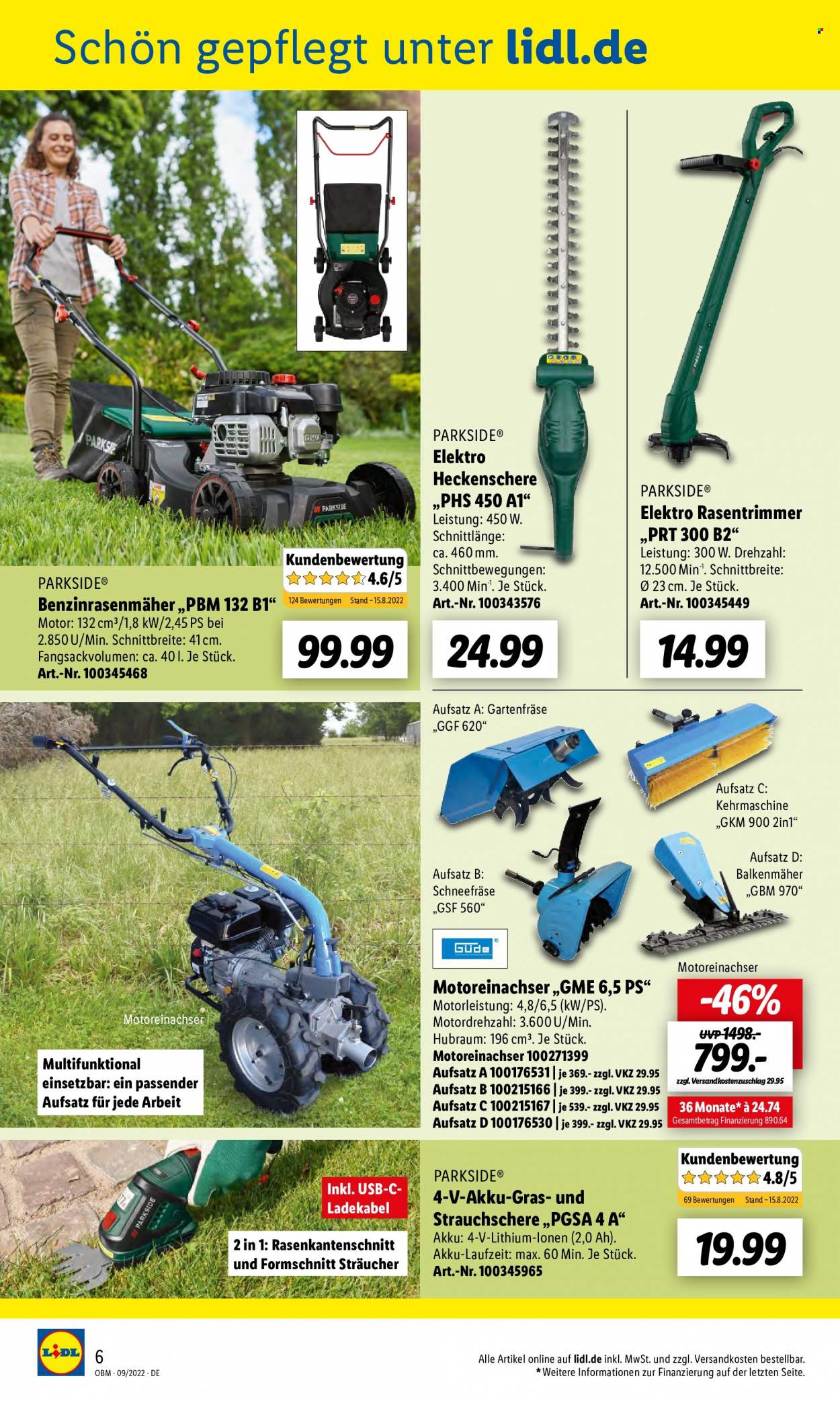 Lidl Prospekte  - 1.09.2022 - 30.09.2022. Seite 6