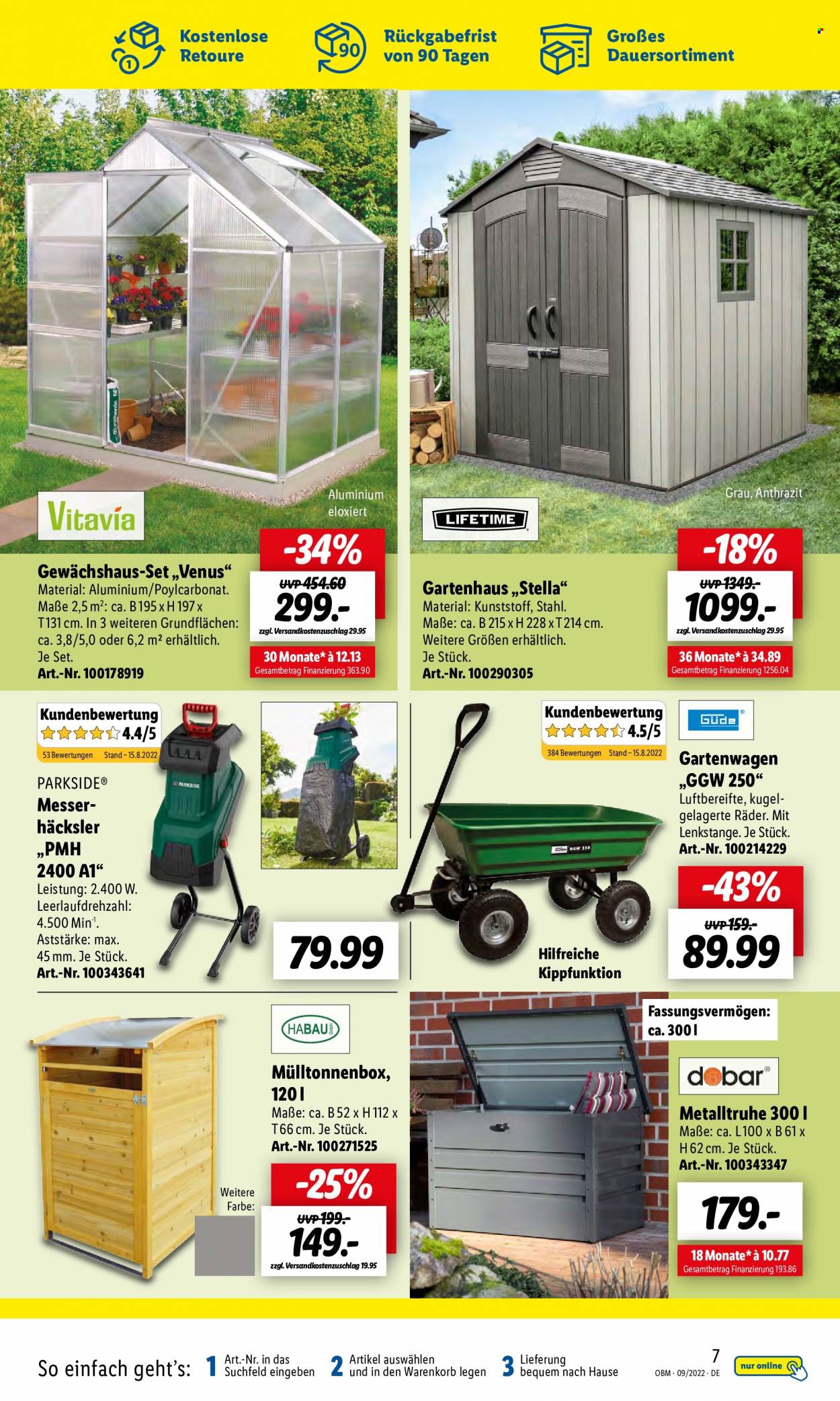 Lidl Prospekte  - 1.09.2022 - 30.09.2022. Seite 7