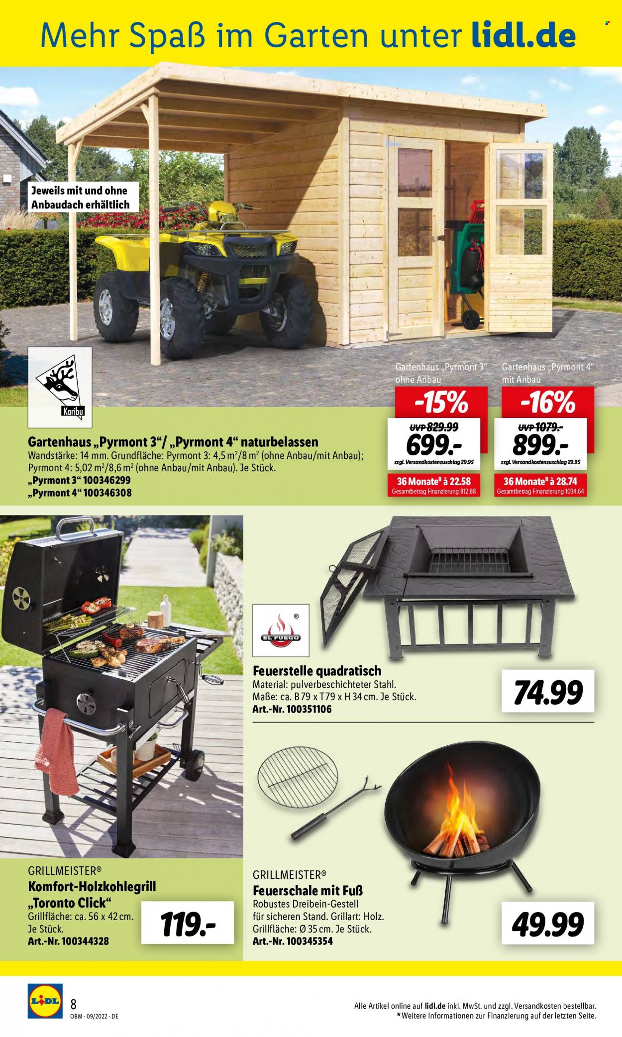 Lidl Prospekte  - 1.09.2022 - 30.09.2022. Seite 8