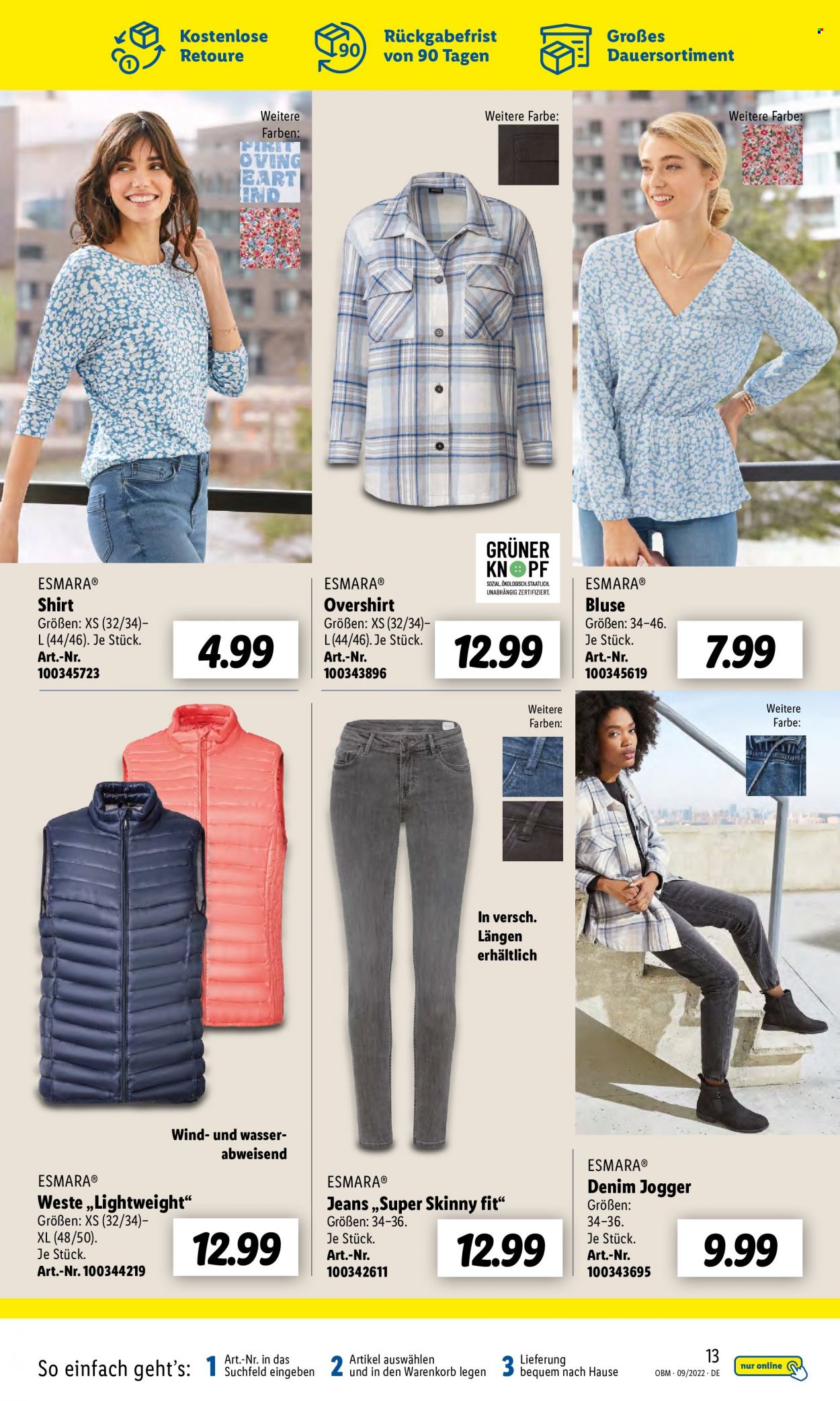 Lidl Prospekte  - 1.09.2022 - 30.09.2022. Seite 13