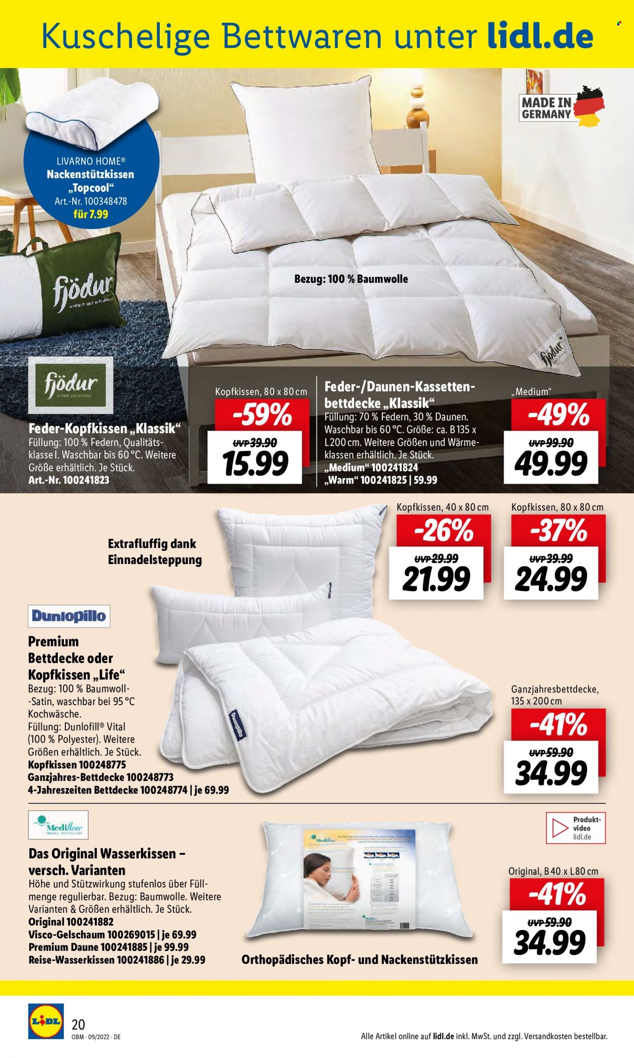 Lidl Prospekte  - 1.09.2022 - 30.09.2022. Seite 20