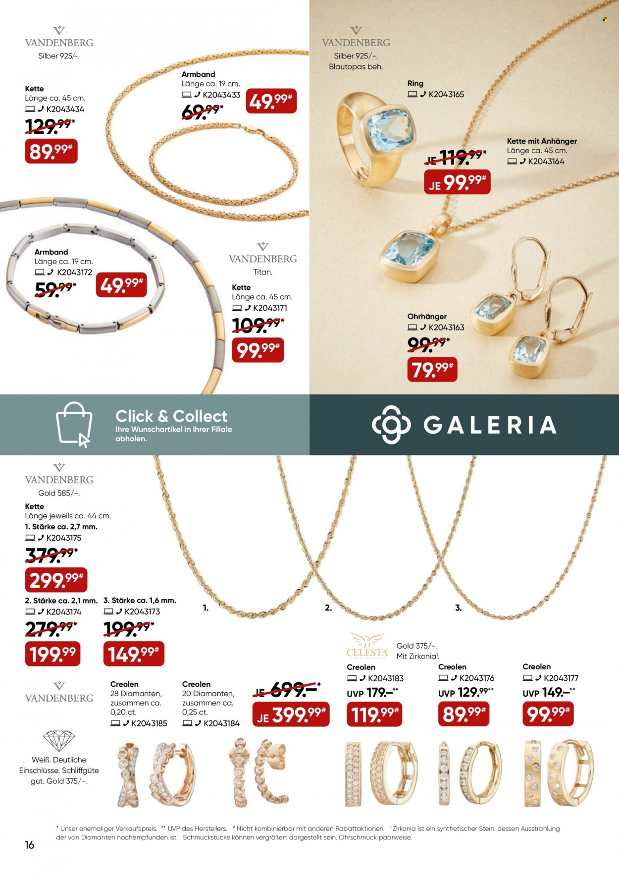 GALERIA Karstadt Kaufhof Prospekte  - 31.08.2022 - 6.09.2022. Seite 16