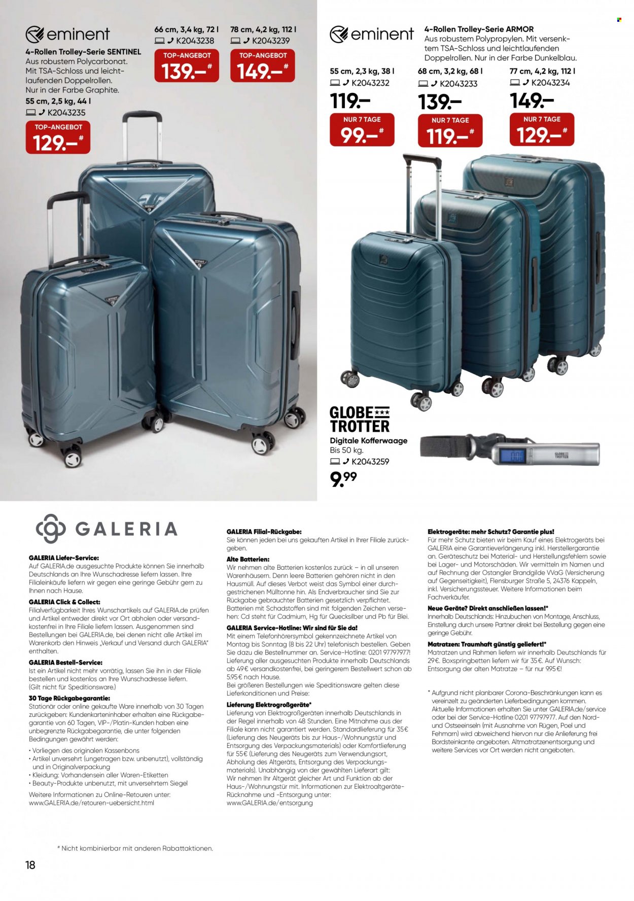 GALERIA Karstadt Kaufhof Prospekte  - 31.08.2022 - 6.09.2022. Seite 18