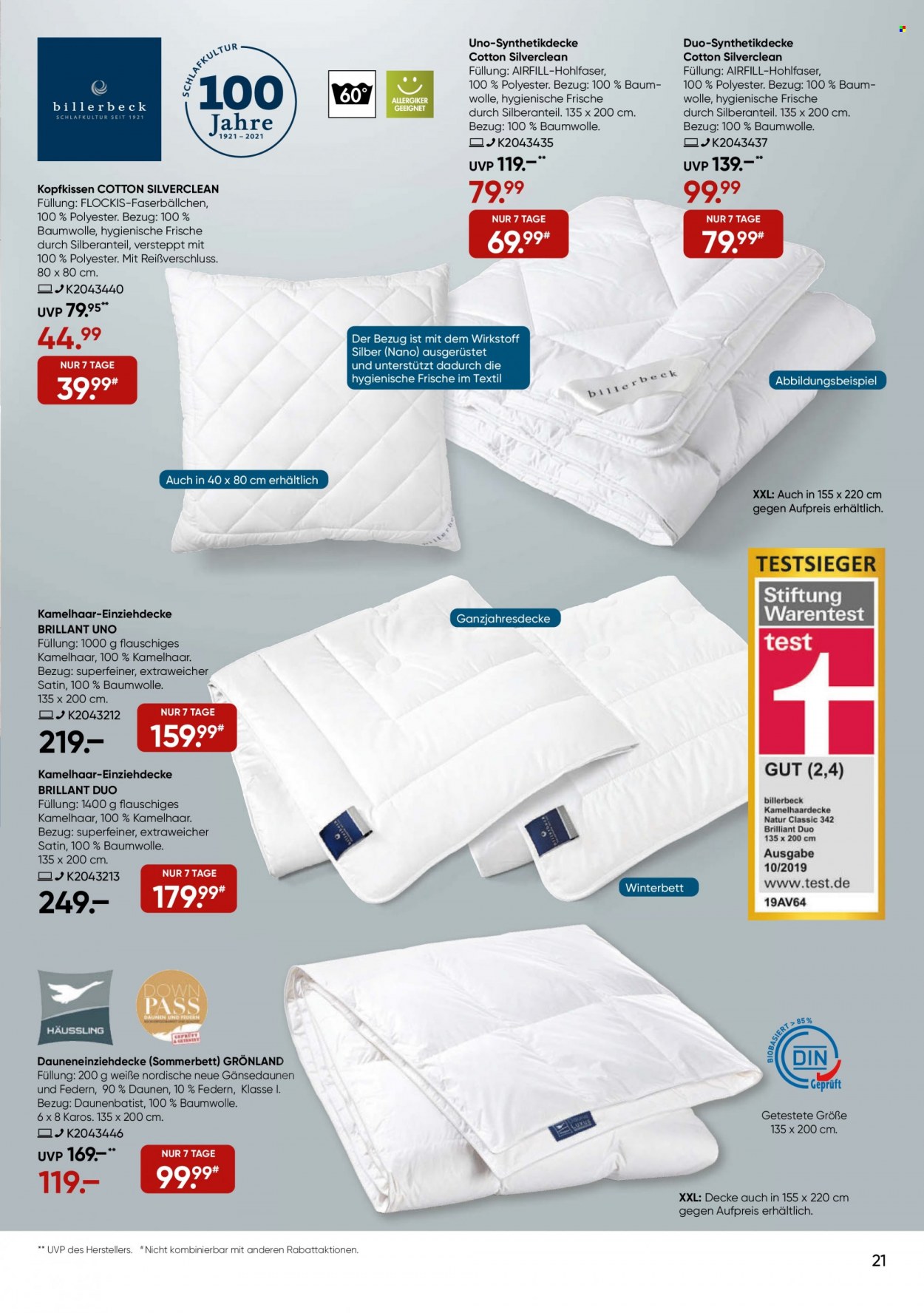 GALERIA Karstadt Kaufhof Prospekte  - 31.08.2022 - 6.09.2022. Seite 21