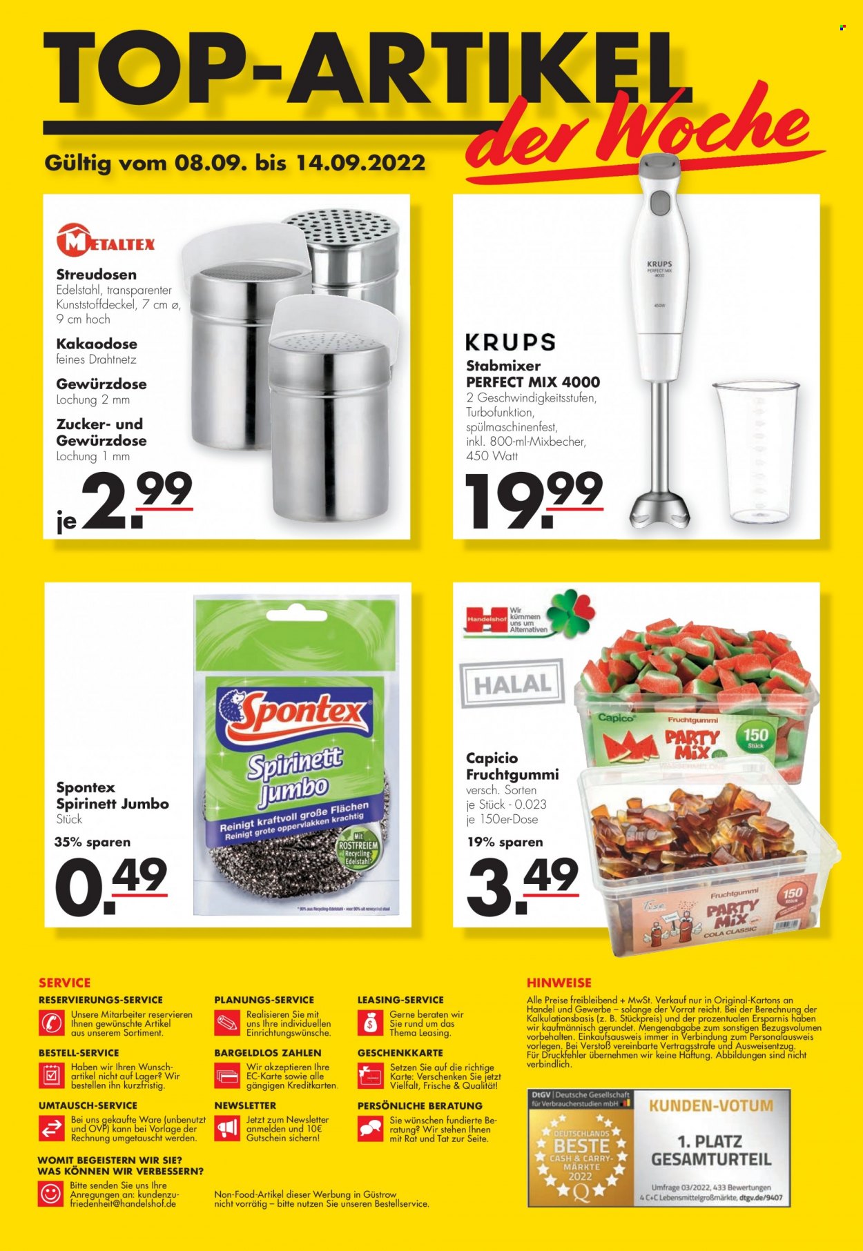 Handelshof Prospekte  - 8.09.2022 - 14.09.2022. Seite 24