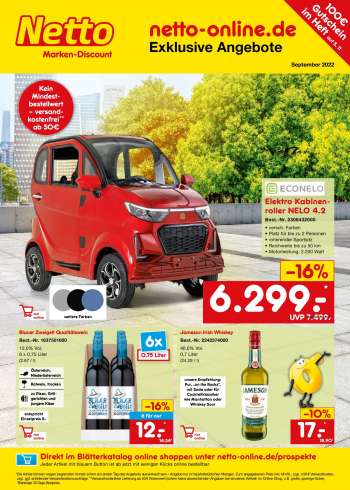 Prospekte Netto Marken-Discount - 1.09.2022 - 30.09.2022.