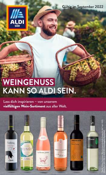 Prospekte ALDI SÜD - 1.09.2022 - 30.09.2022.