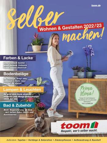 Prospekte toom Baumarkt - 2.09.2022 - 31.03.2023.