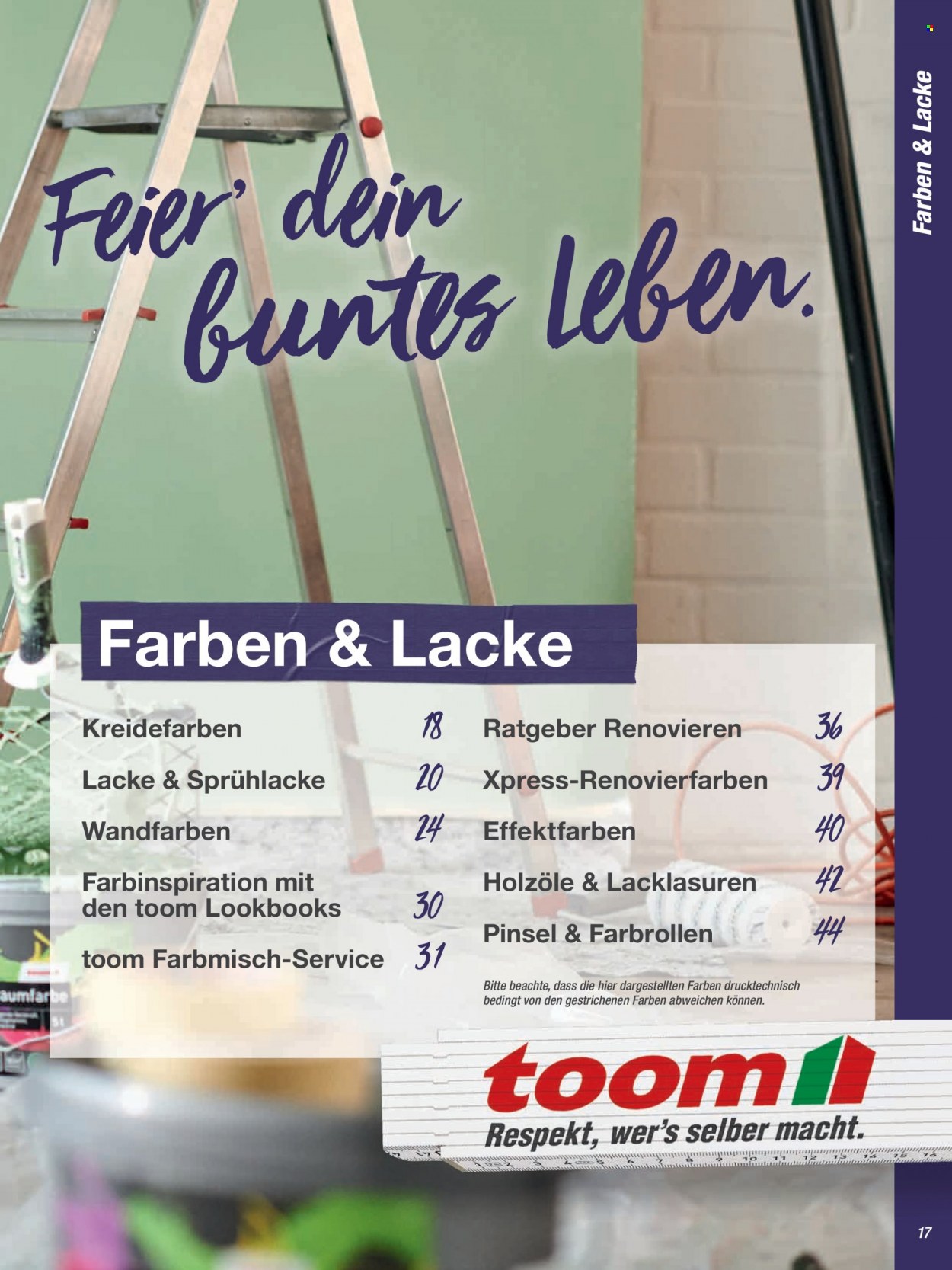 toom Baumarkt Prospekte  - 2.09.2022 - 31.03.2023. Seite 17