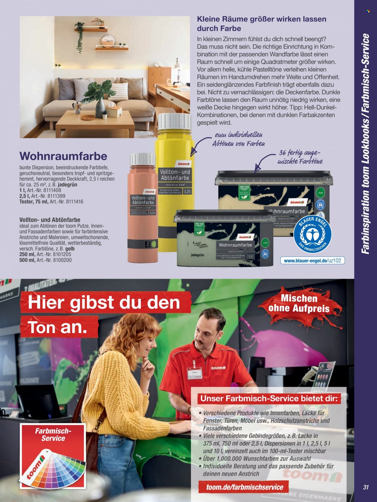 toom Baumarkt Prospekte  - 2.09.2022 - 31.03.2023. Seite 31