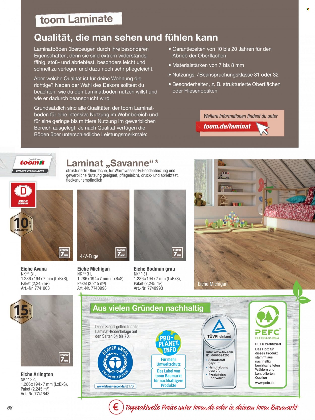 toom Baumarkt Prospekte  - 2.09.2022 - 31.03.2023. Seite 68