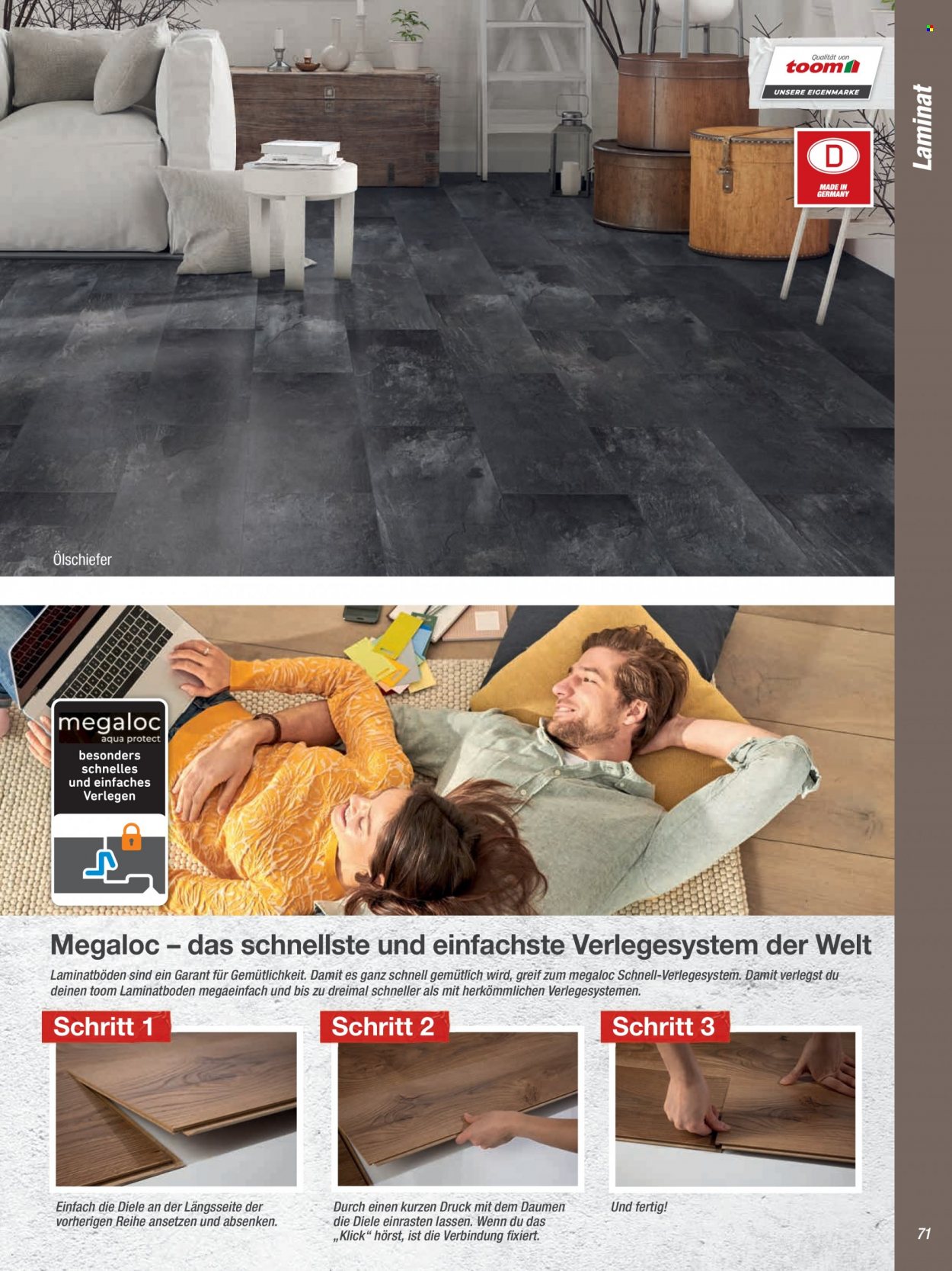 toom Baumarkt Prospekte  - 2.09.2022 - 31.03.2023. Seite 71