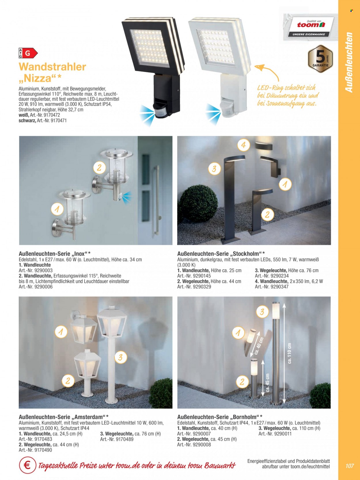 toom Baumarkt Prospekte  - 2.09.2022 - 31.03.2023. Seite 107