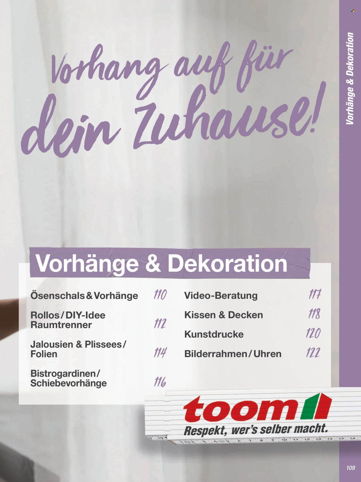 toom Baumarkt Prospekte  - 2.09.2022 - 31.03.2023. Seite 109