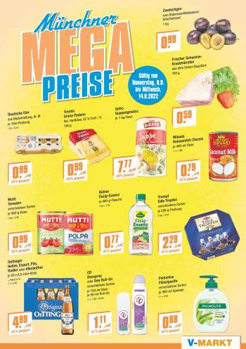 Prospekte V-Markt - 8.09.2022 - 14.09.2022.