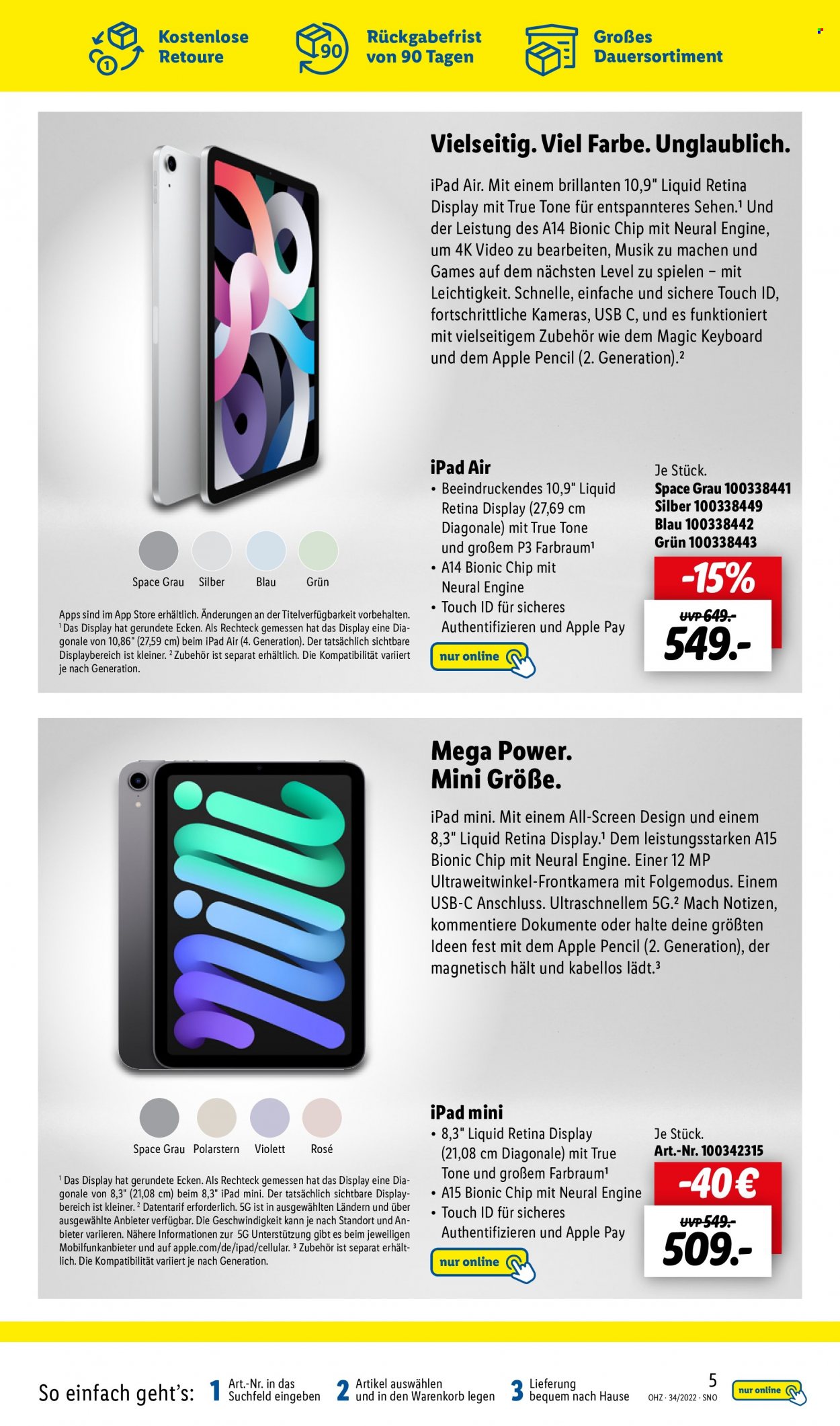 Lidl Prospekte  - 21.08.2022 - 3.09.2022. Seite 5