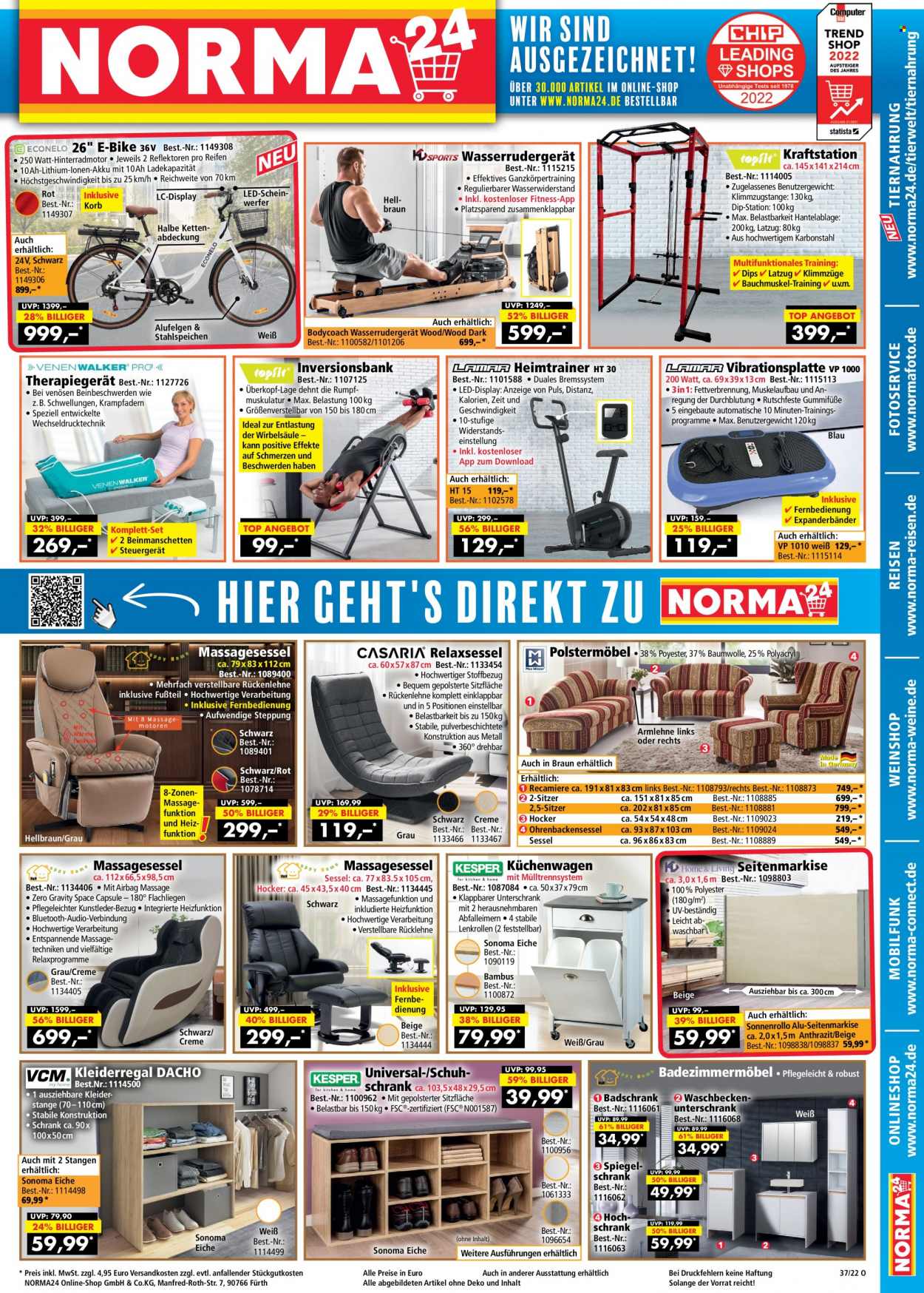 Norma Prospekte  - 12.09.2022 - 18.09.2022. Seite 1