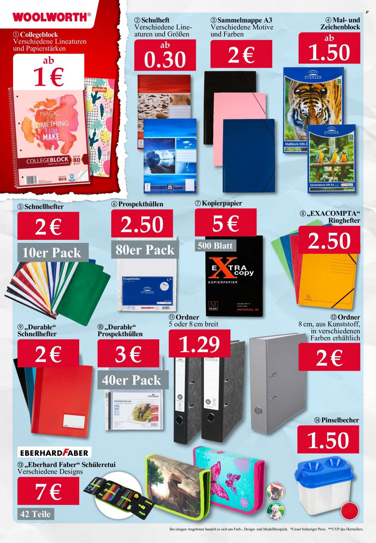 Woolworth Prospekte . Seite 8