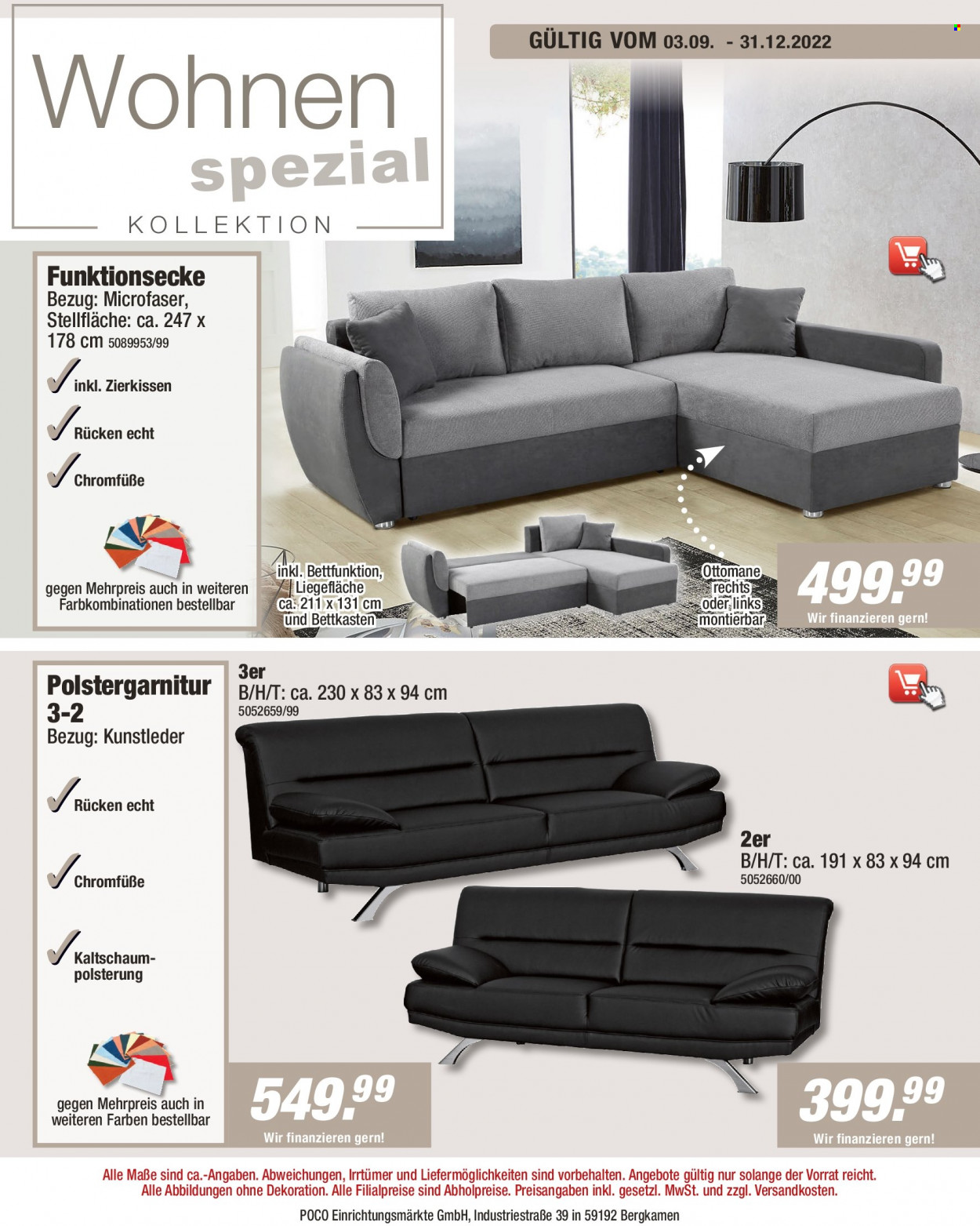 Poco Prospekte  - 3.09.2022 - 31.12.2022. Seite 1