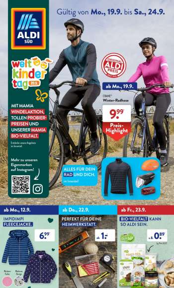 Prospekte ALDI SÜD - 19.09.2022 - 24.09.2022.
