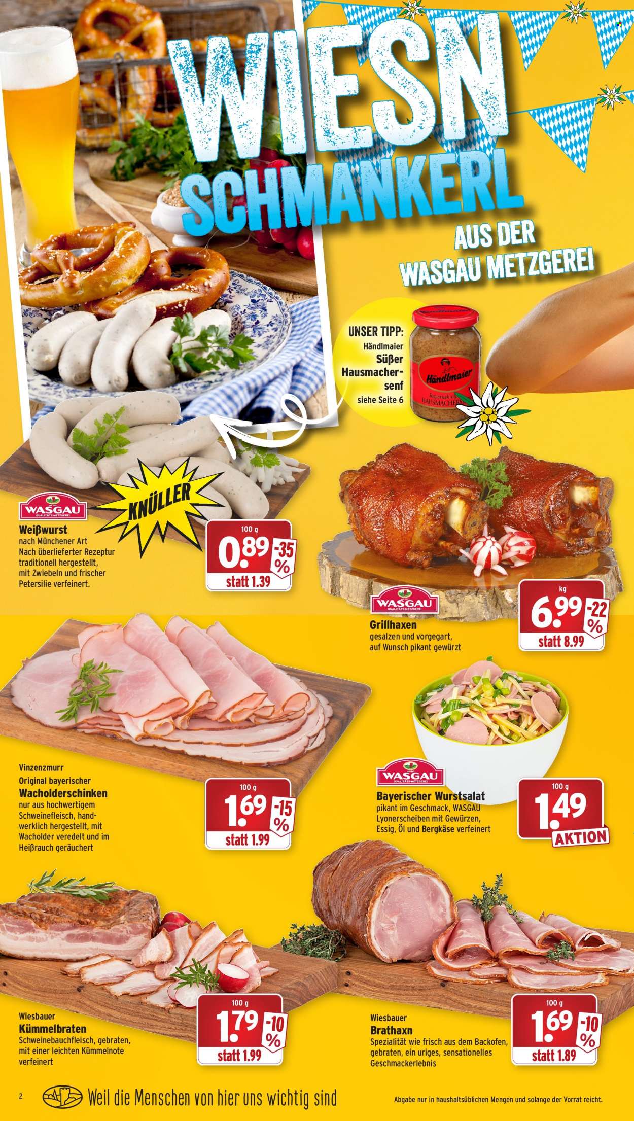Wasgau Prospekte  - 5.09.2022 - 10.09.2022. Seite 2