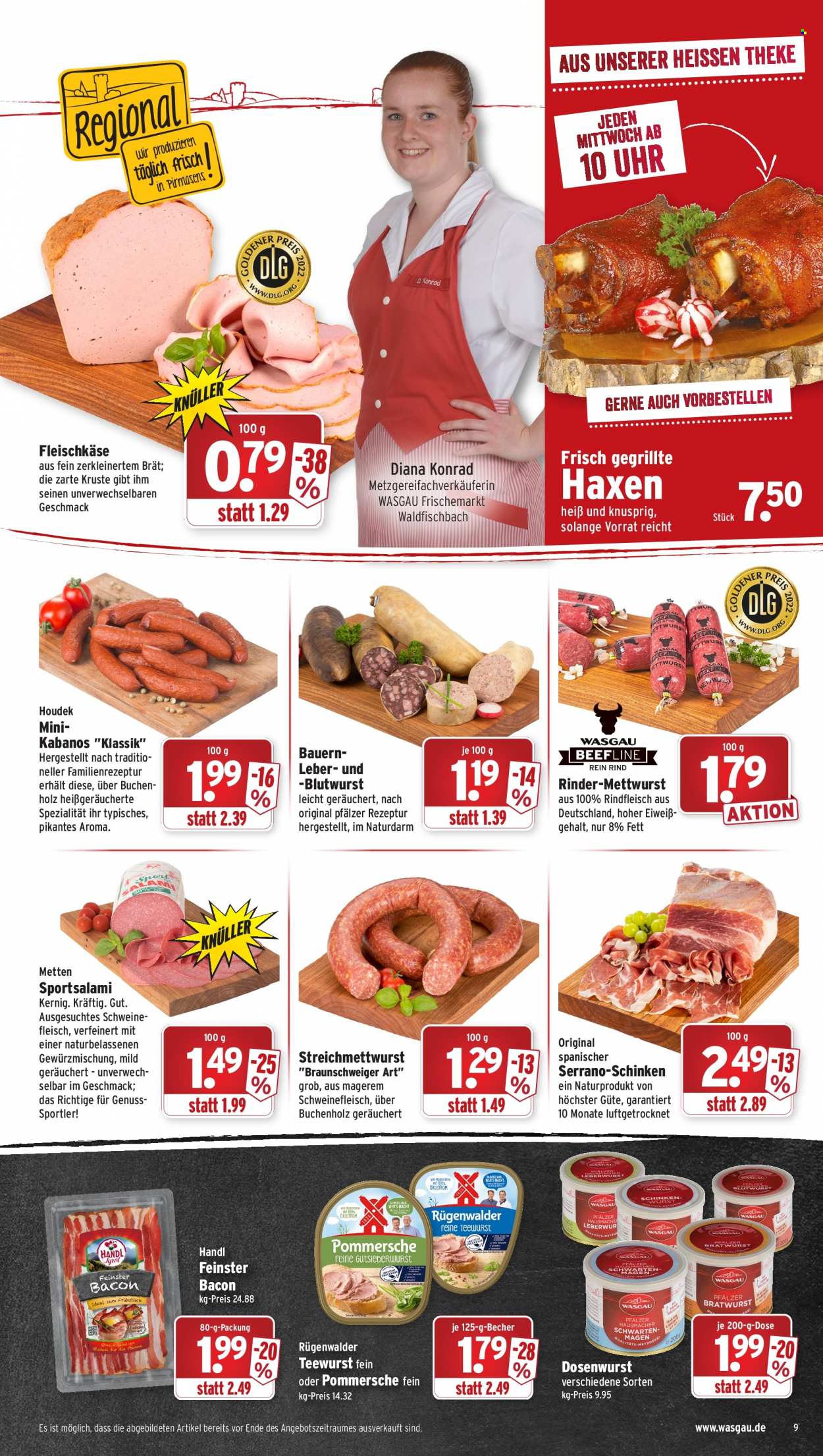 Wasgau Prospekte  - 5.09.2022 - 10.09.2022. Seite 9
