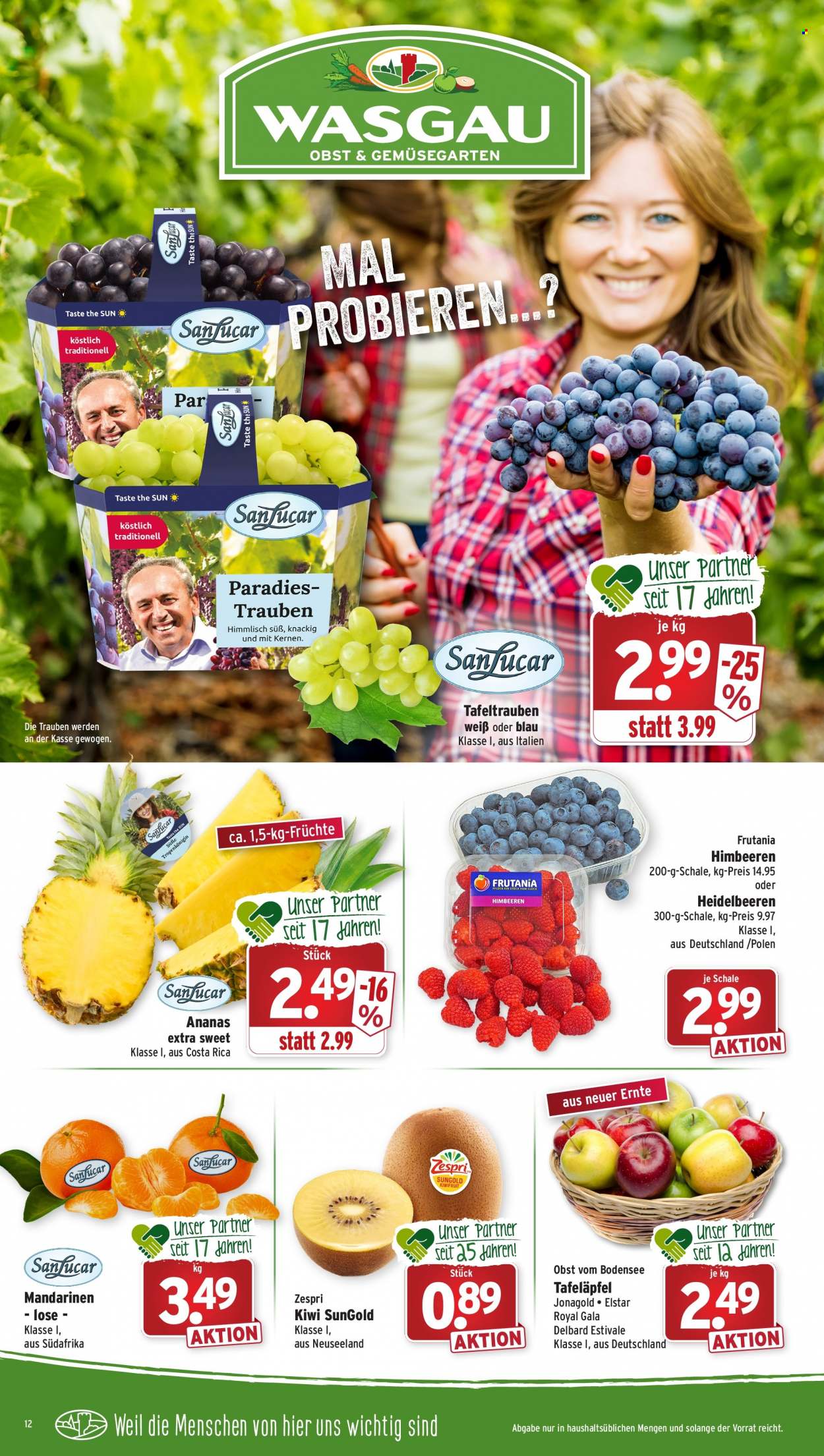 Wasgau Prospekte  - 5.09.2022 - 10.09.2022. Seite 12