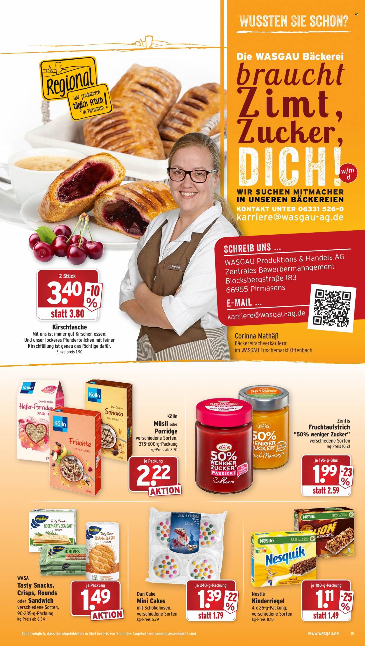 Wasgau Prospekte  - 5.09.2022 - 10.09.2022. Seite 15