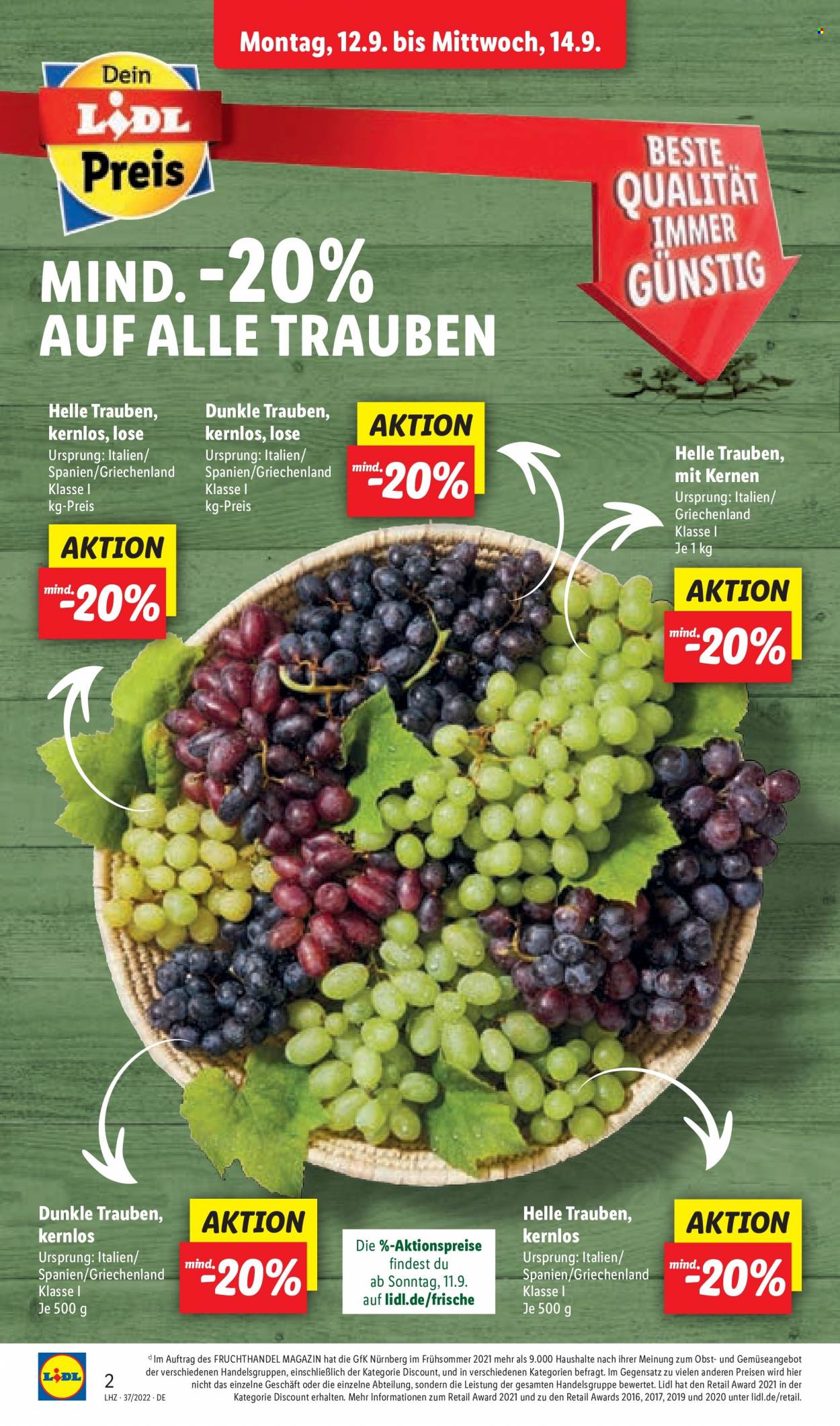 Lidl Prospekte  - 12.09.2022 - 17.09.2022. Seite 2