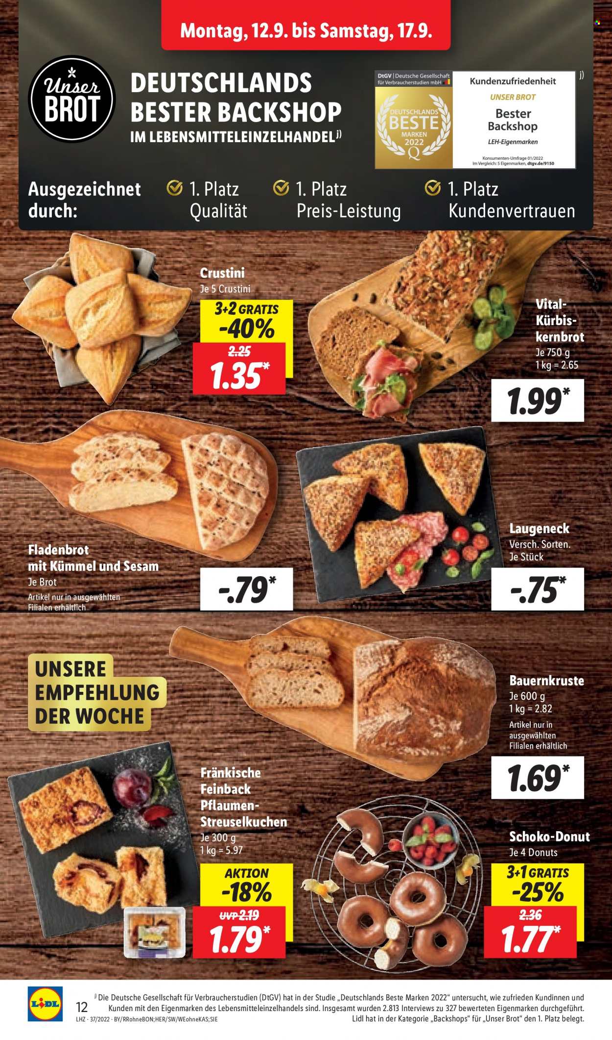 Lidl Prospekte  - 12.09.2022 - 17.09.2022. Seite 12