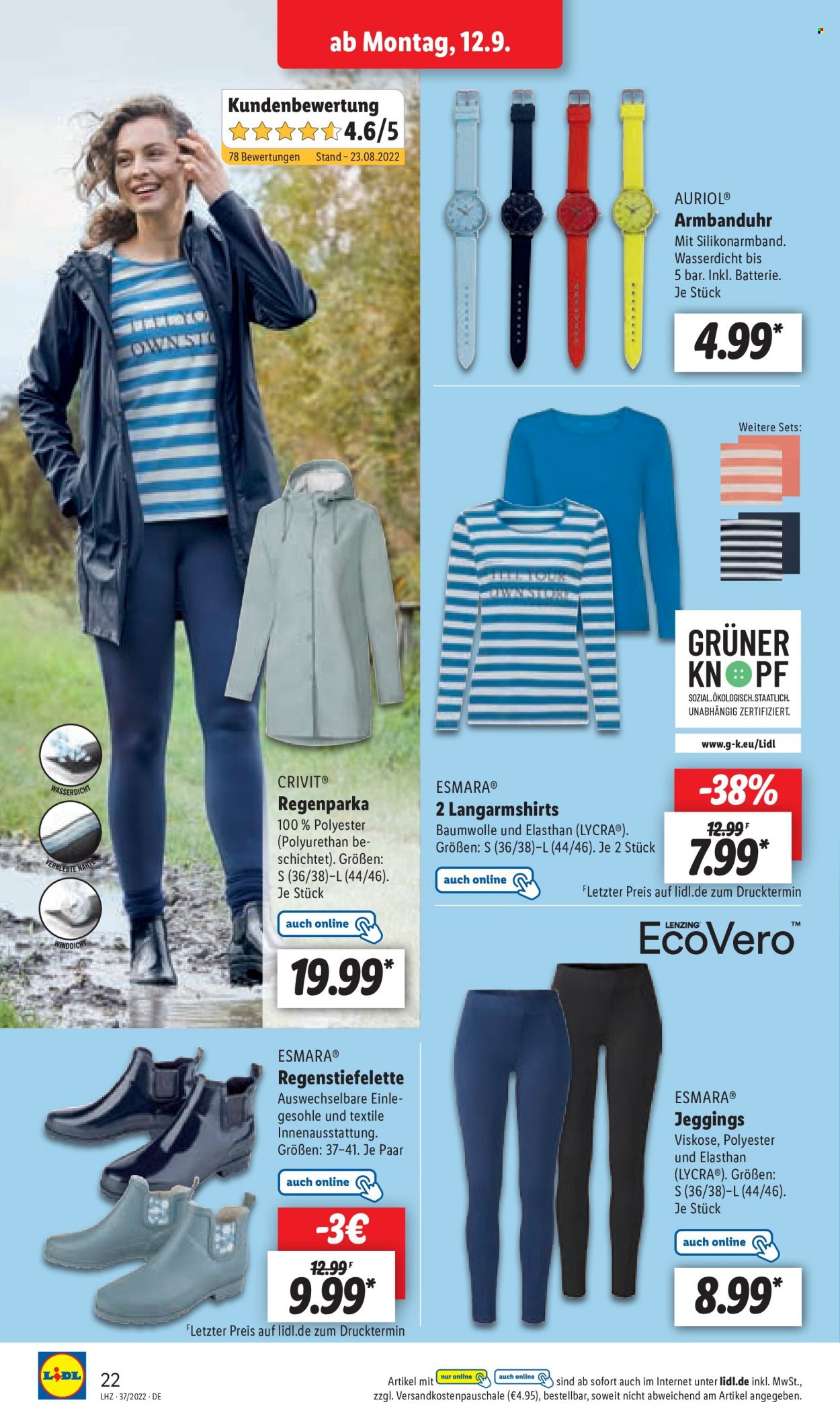 Lidl Prospekte  - 12.09.2022 - 17.09.2022. Seite 22