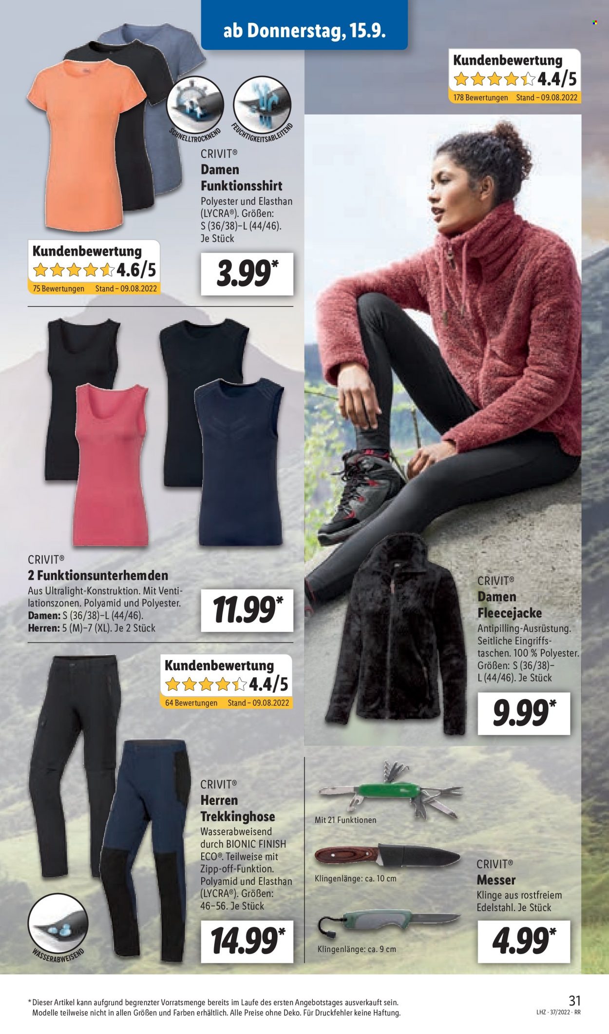 Lidl Prospekte  - 12.09.2022 - 17.09.2022. Seite 31