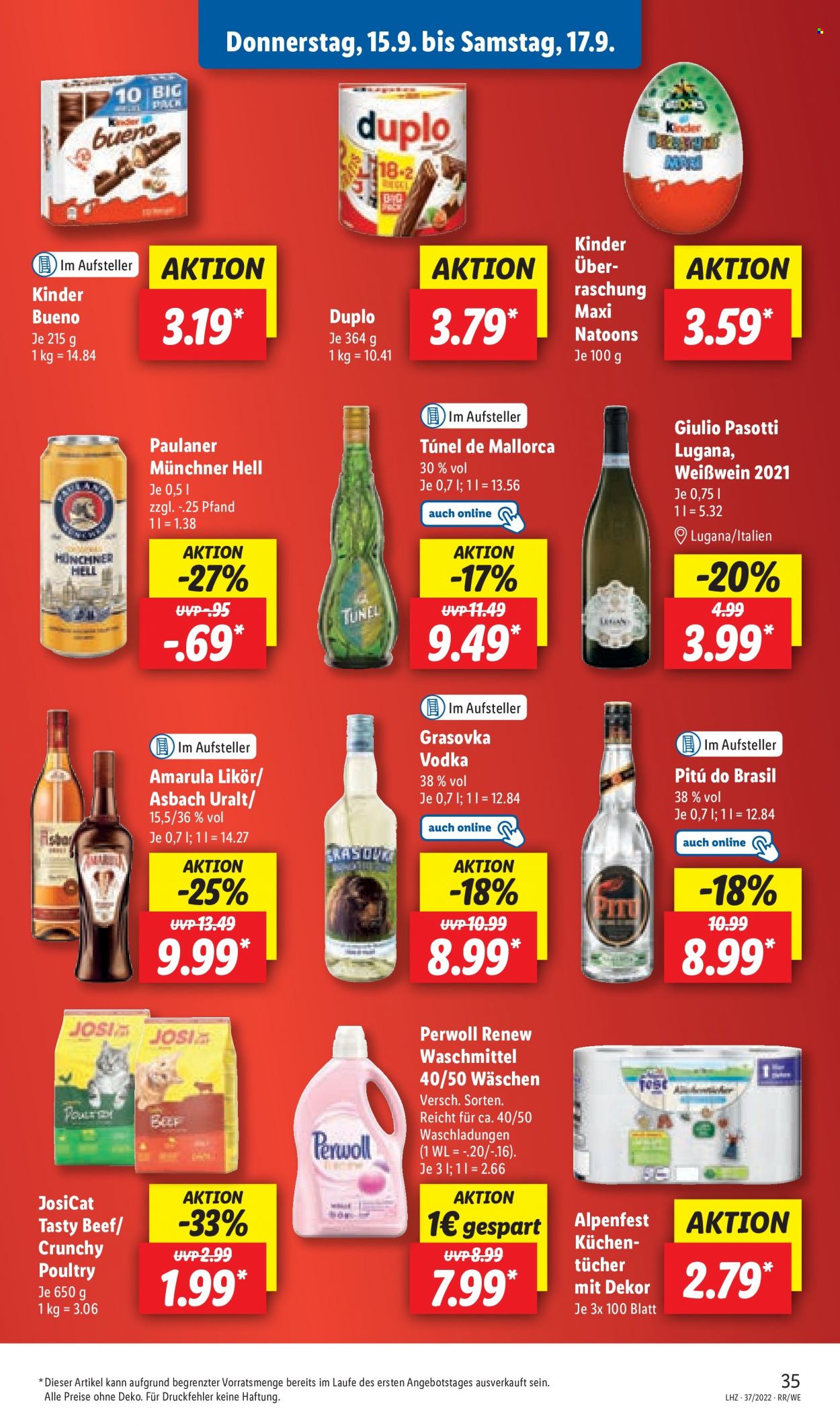 Lidl Prospekte  - 12.09.2022 - 17.09.2022. Seite 35