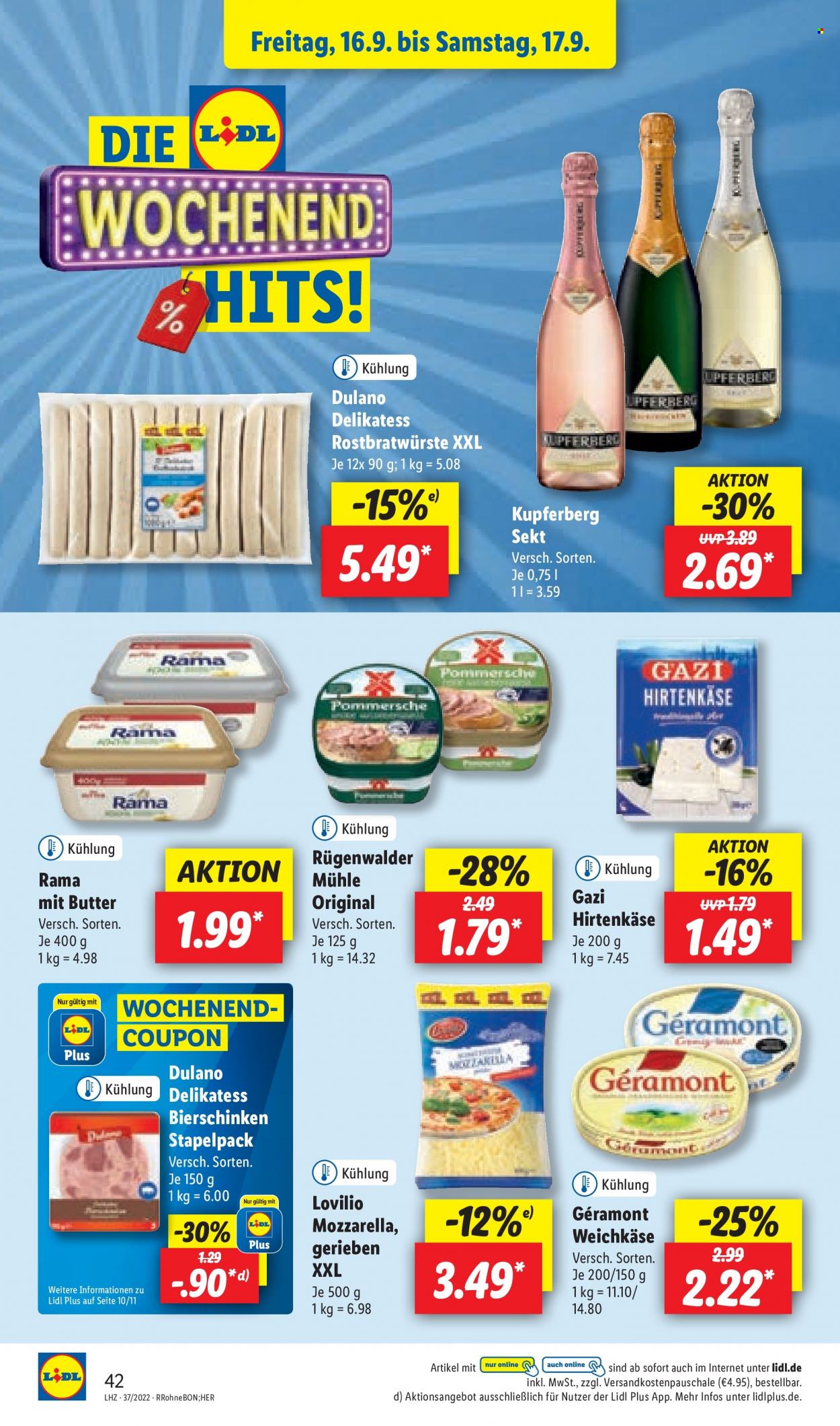 Lidl Prospekte  - 12.09.2022 - 17.09.2022. Seite 42