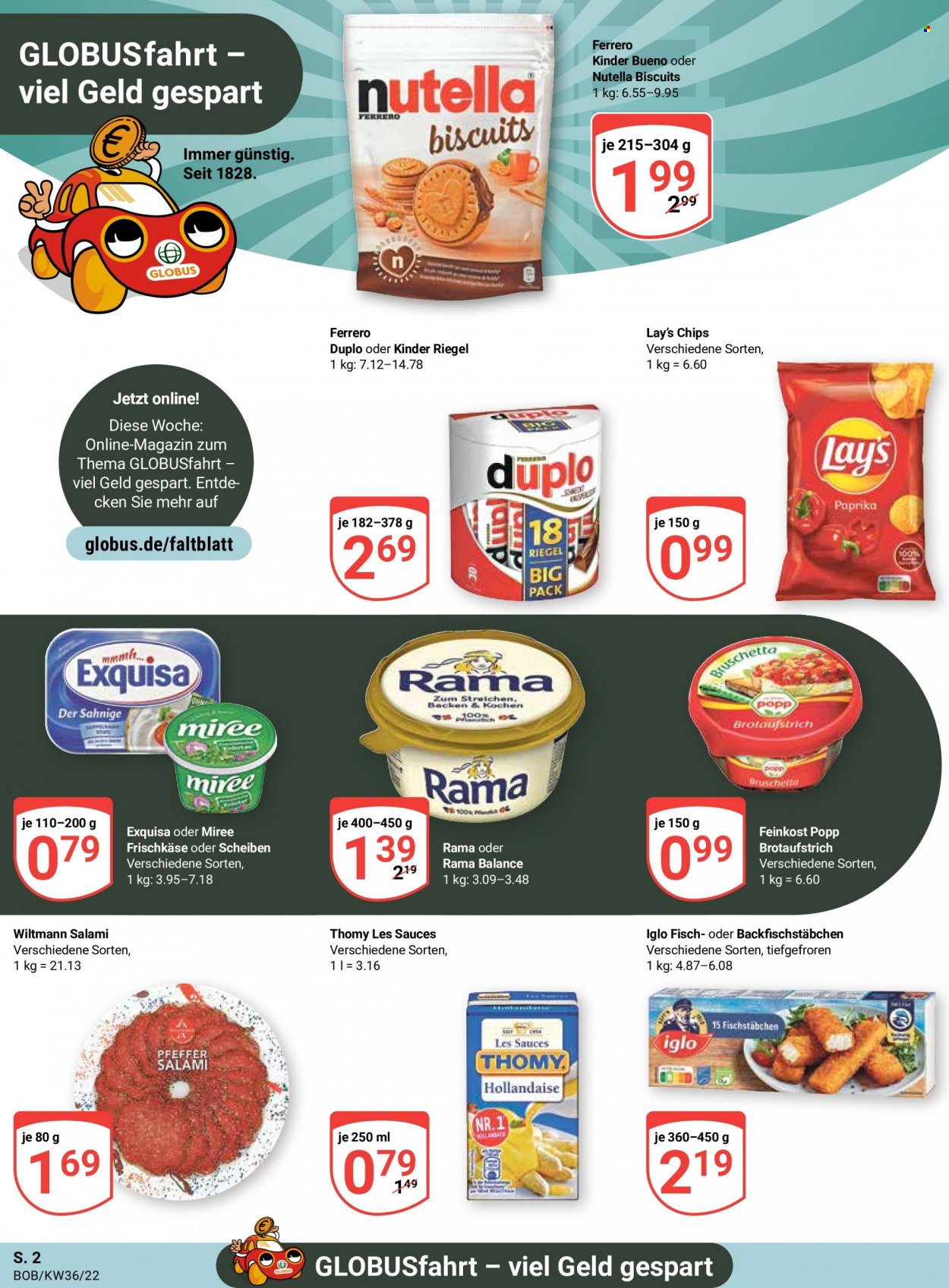 Globus Prospekte  - 5.09.2022 - 10.09.2022. Seite 2