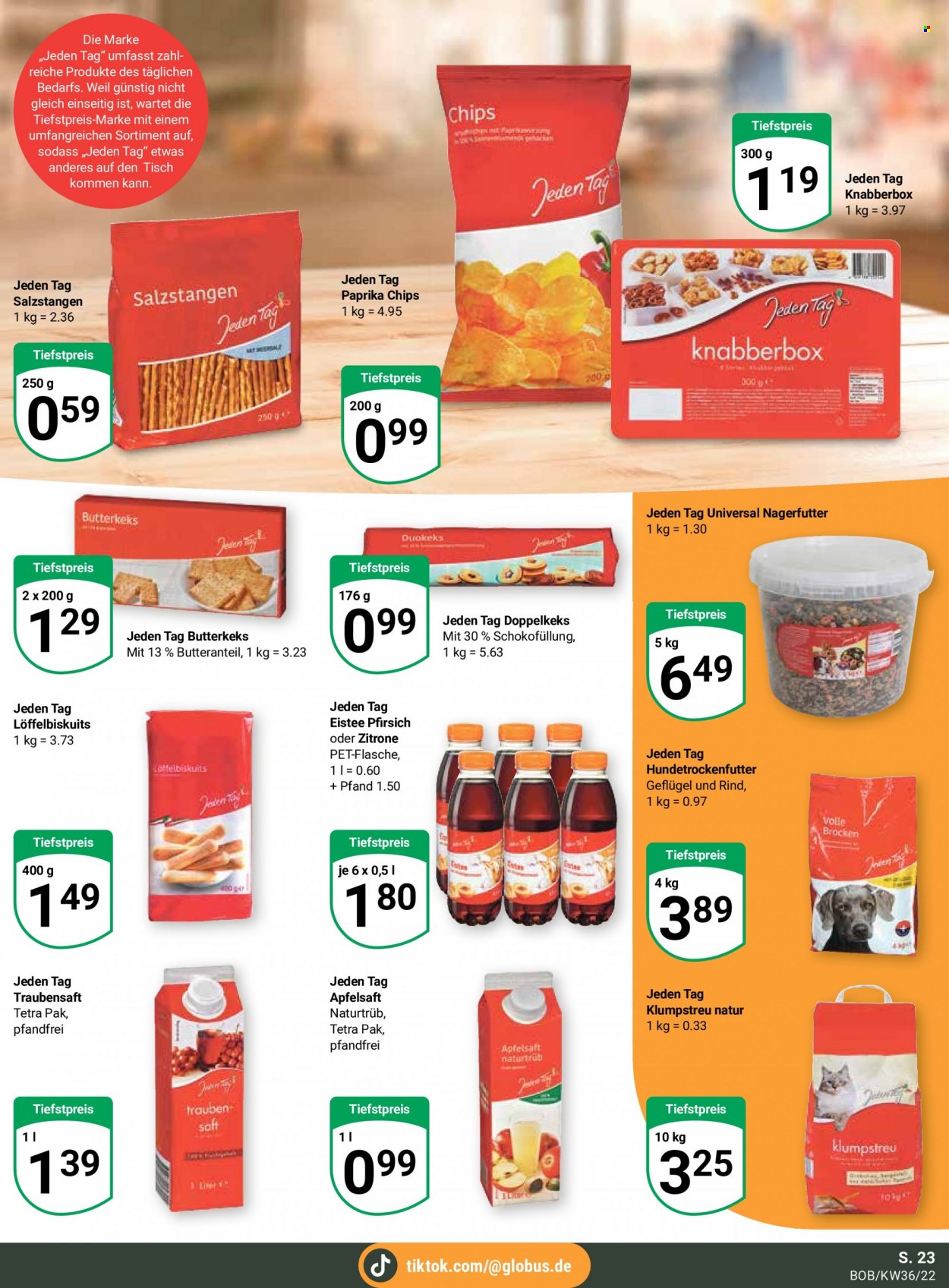Globus Prospekte  - 5.09.2022 - 10.09.2022. Seite 23