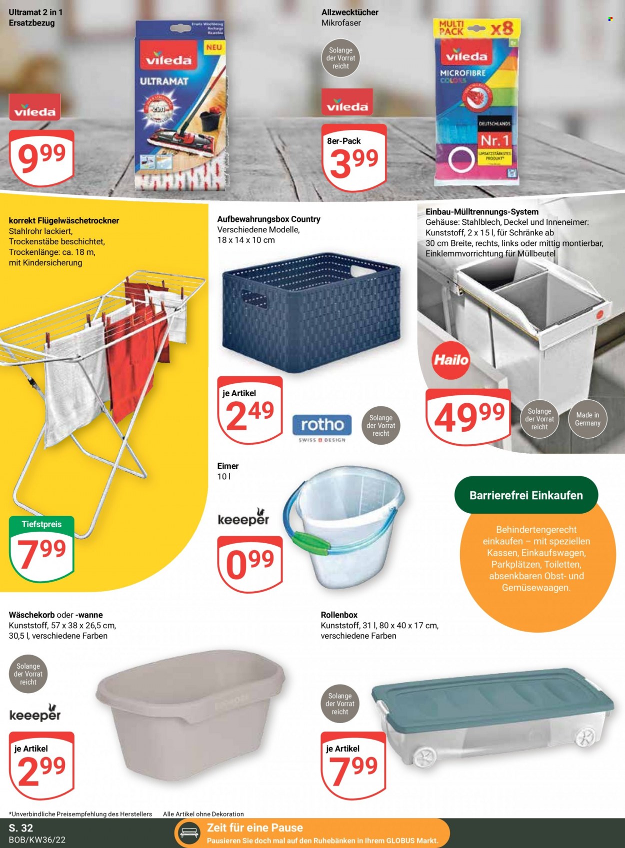 Globus Prospekte  - 5.09.2022 - 10.09.2022. Seite 32