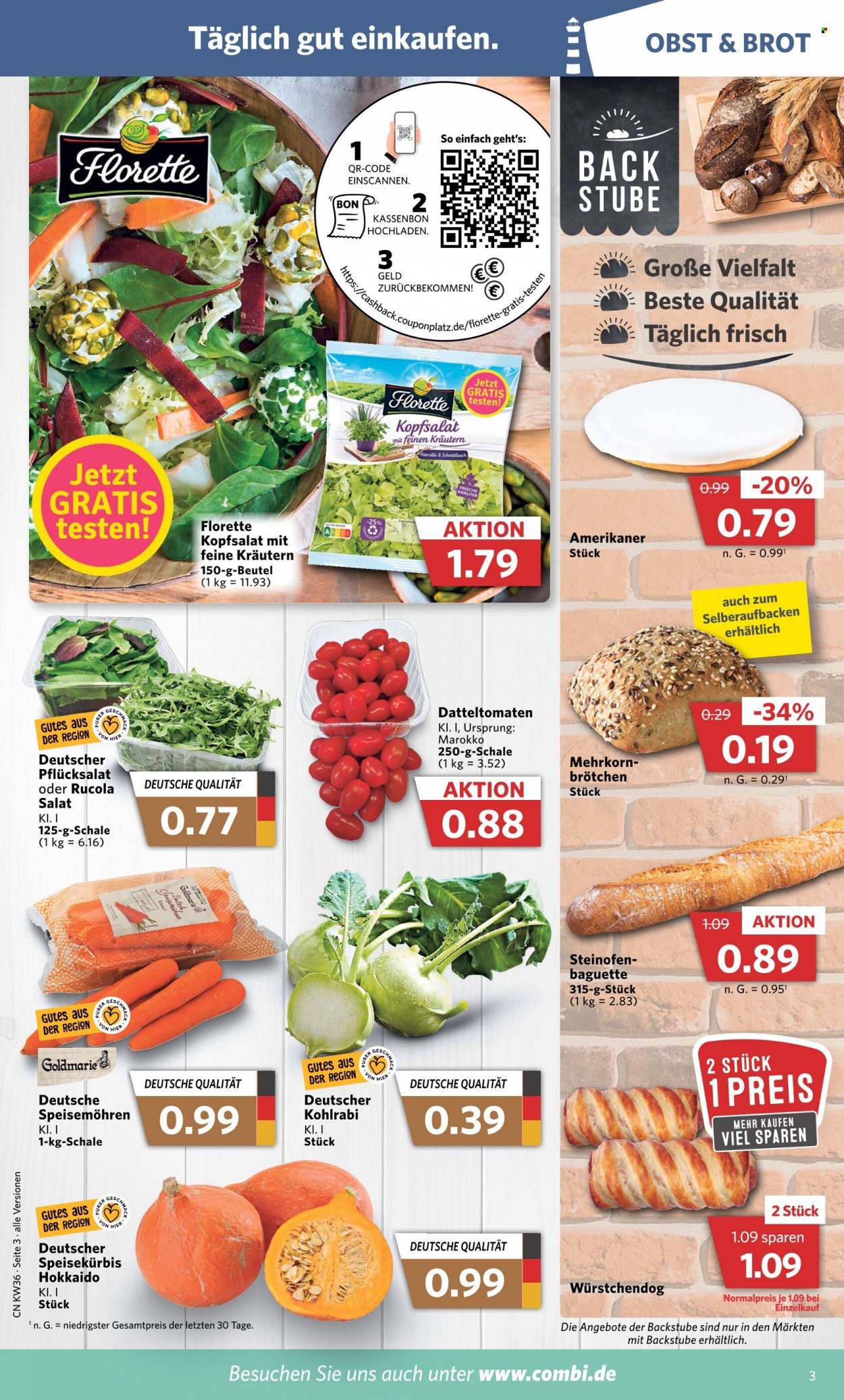 Combi Prospekte  - 5.09.2022 - 10.09.2022. Seite 3