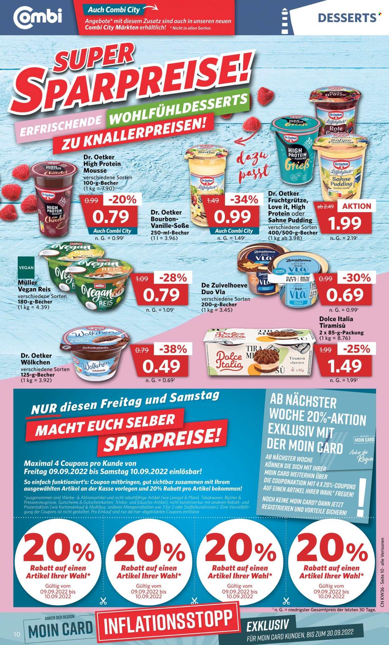 Combi Prospekte  - 5.09.2022 - 10.09.2022. Seite 10