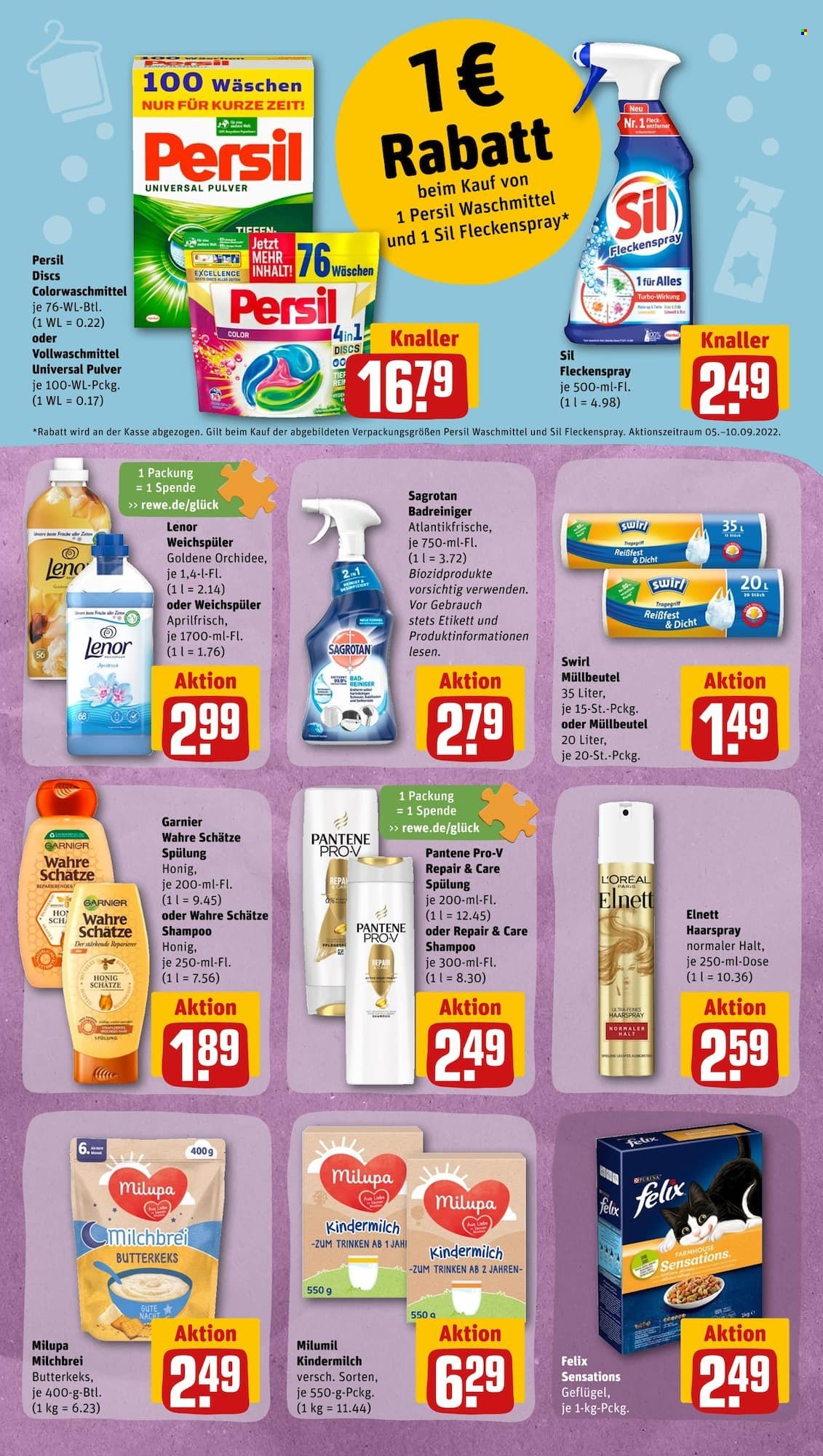 Leták REWE - 5.9.2022 - 10.9.2022. Strana 13